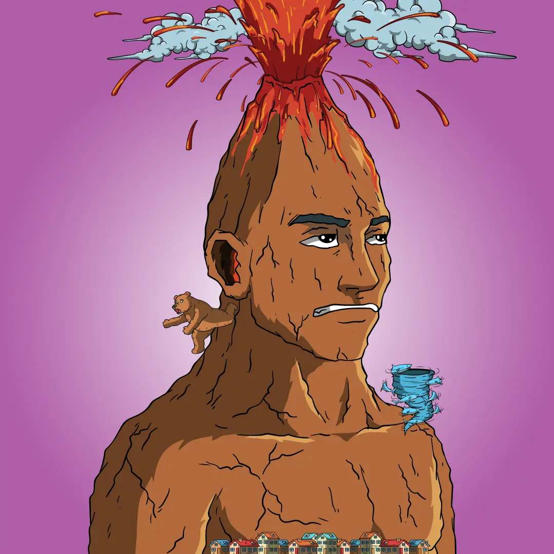 Volcano Boyz #500 NFT on Algorand