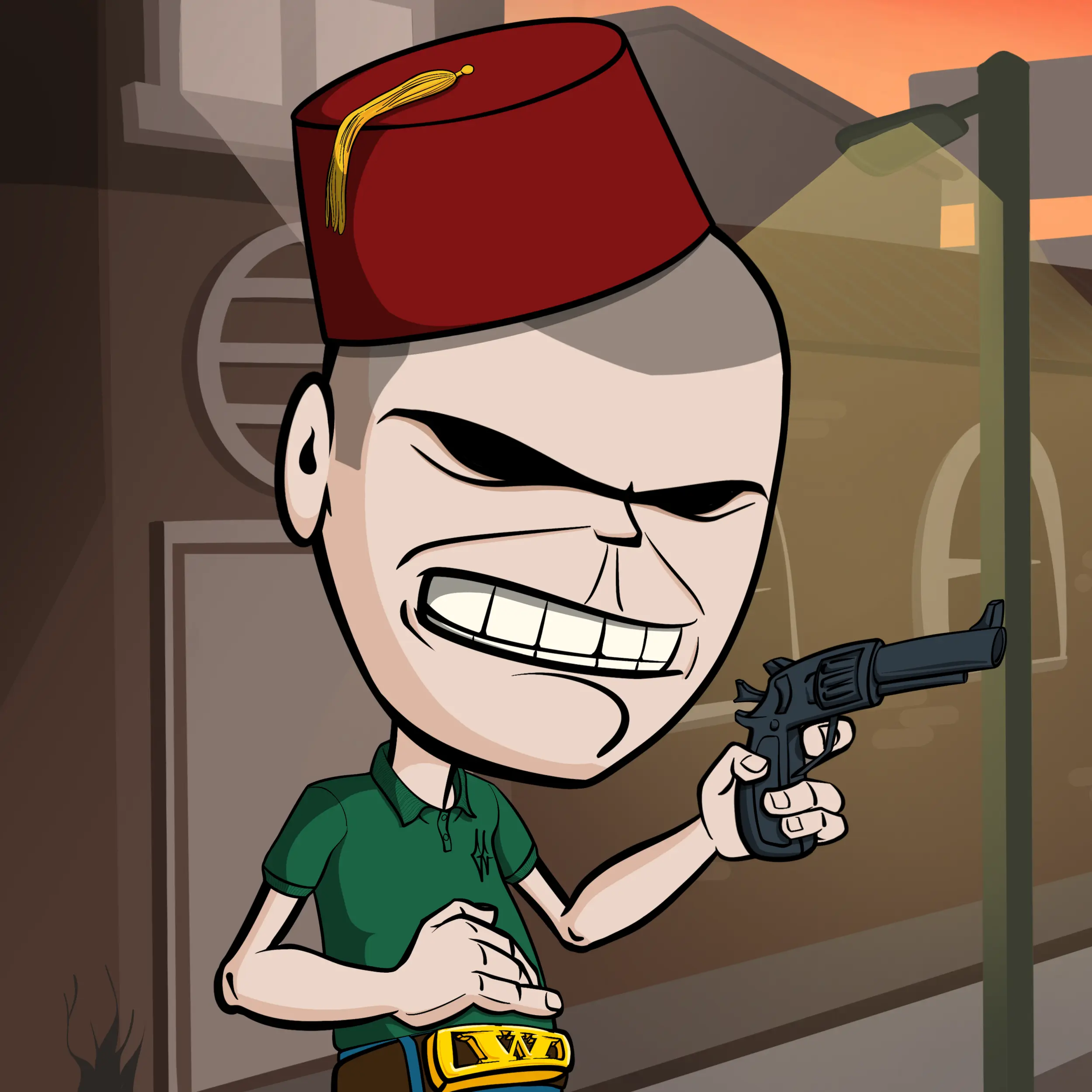 CoolCockGangs #207 NFT on Algorand