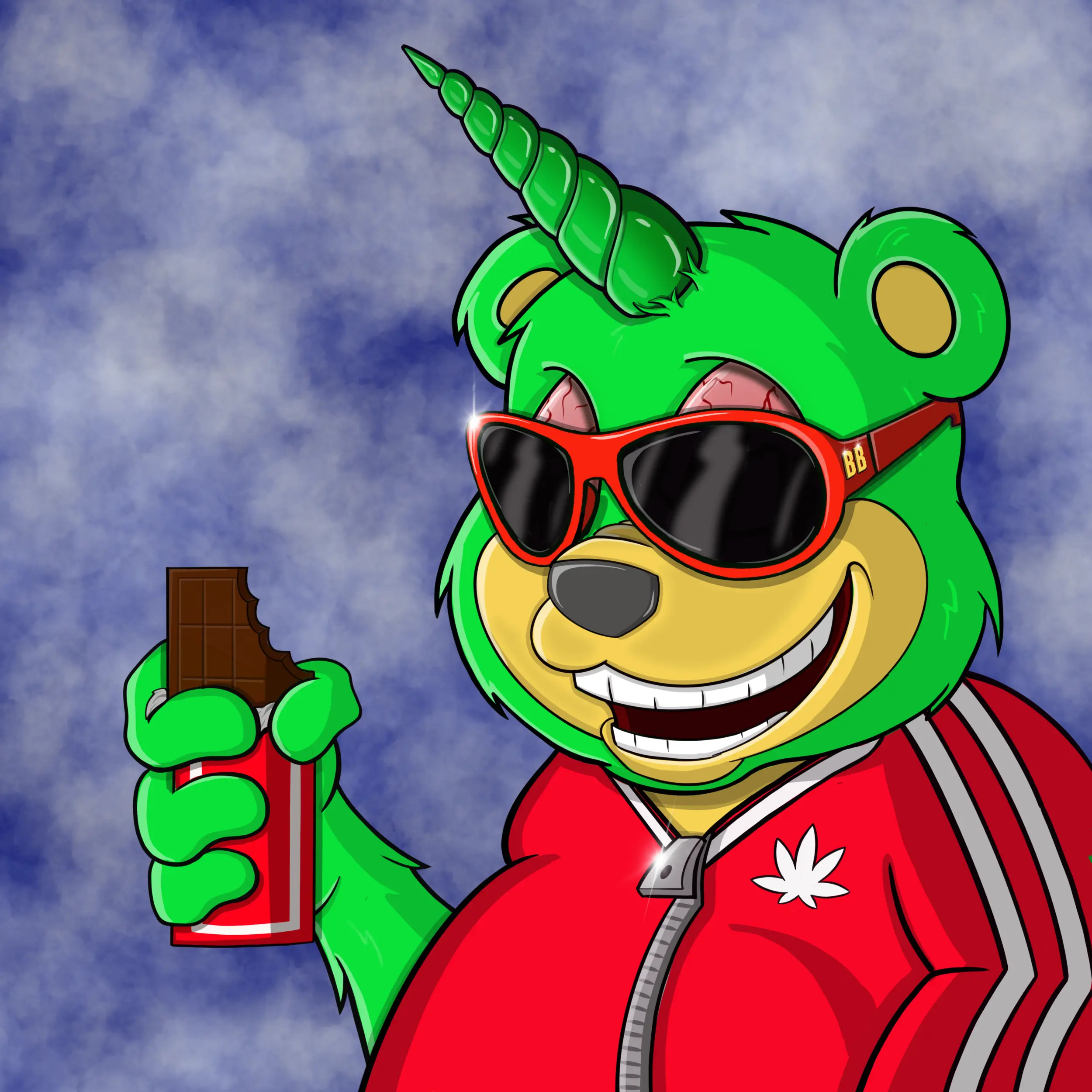 Burnin Bears #83 NFT on Algorand