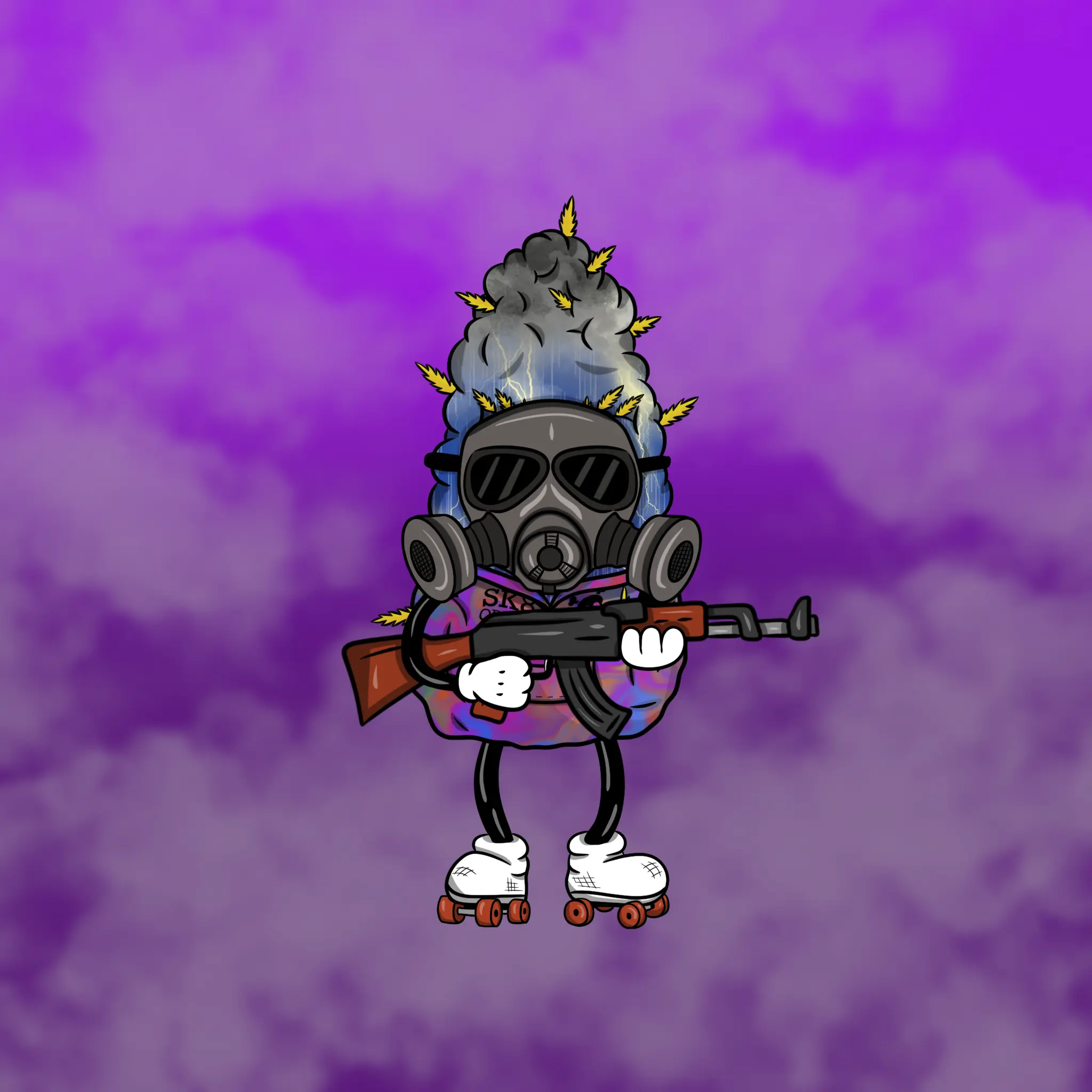 Blazing Budz #17 NFT on Algorand