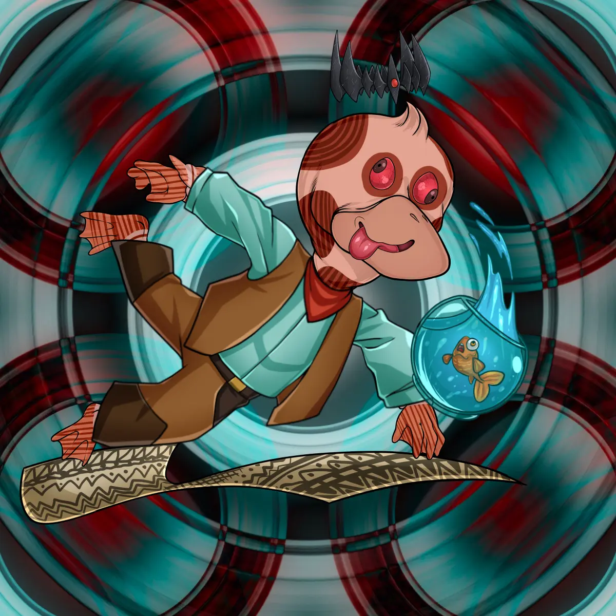 Rug Friends  #5906 NFT on Algorand