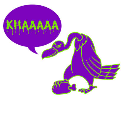 PURPosterous Vulture (Khaaaaa)