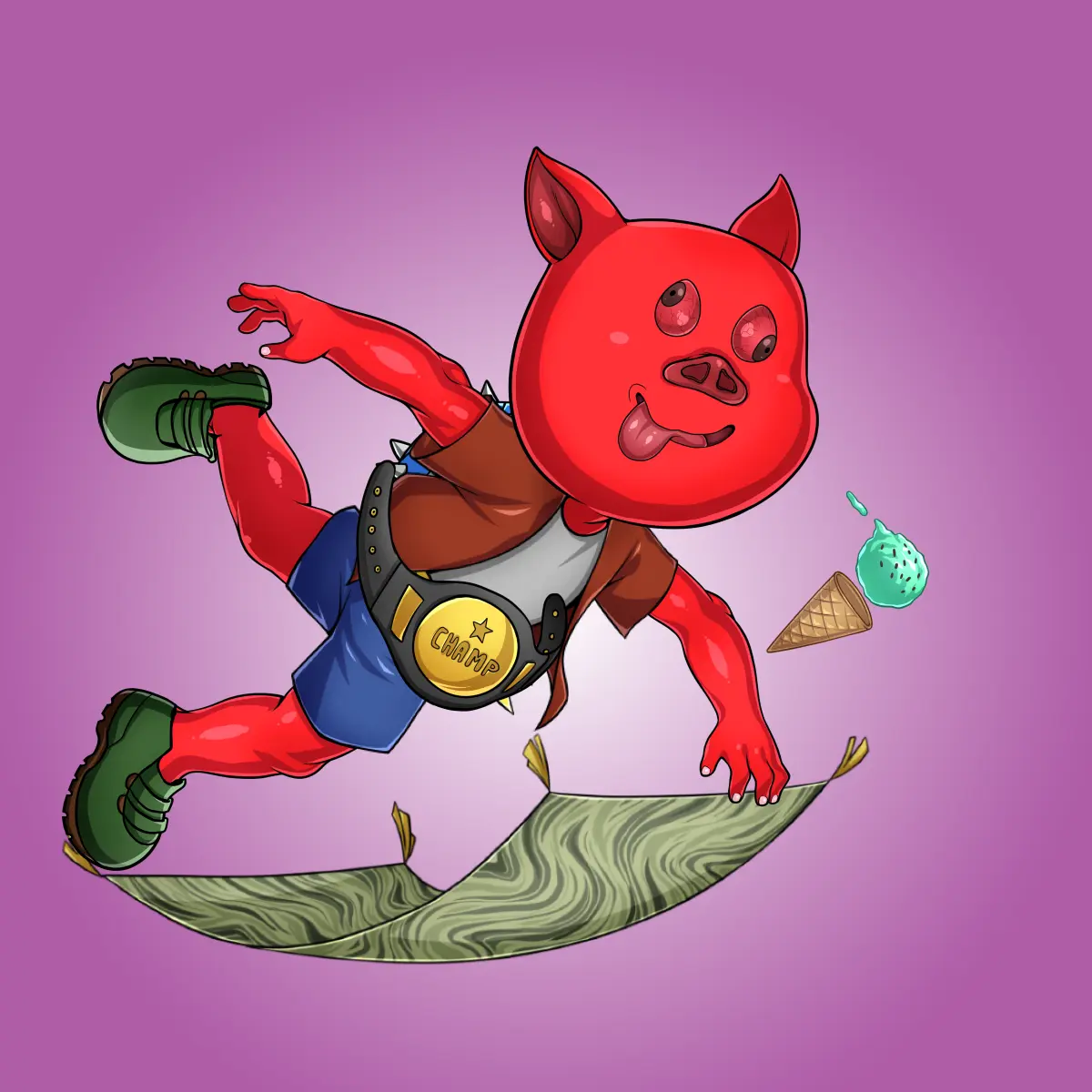 Rug Friends  #689 NFT on Algorand