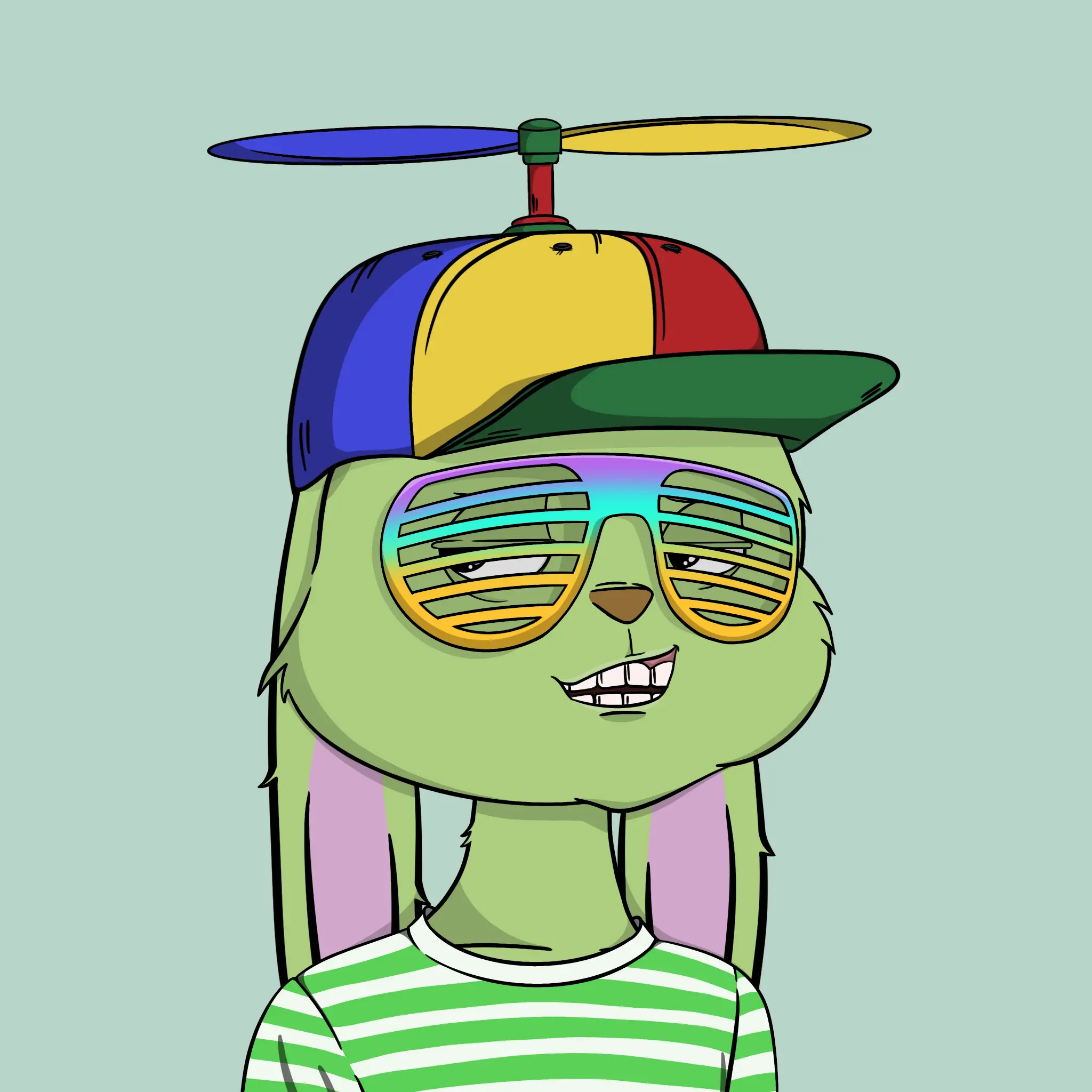 Bad Bunny Society #676 NFT on Algorand