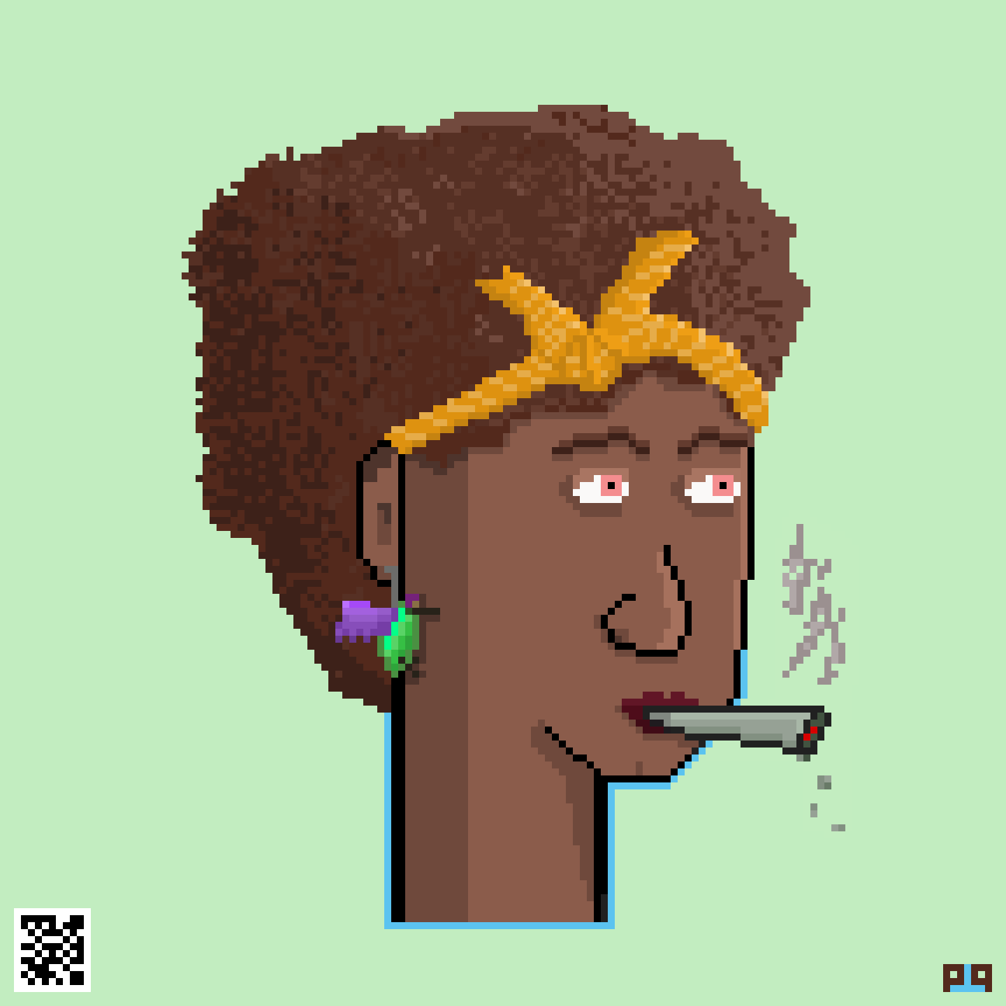 Pixeltrait #56 NFT on Algorand
