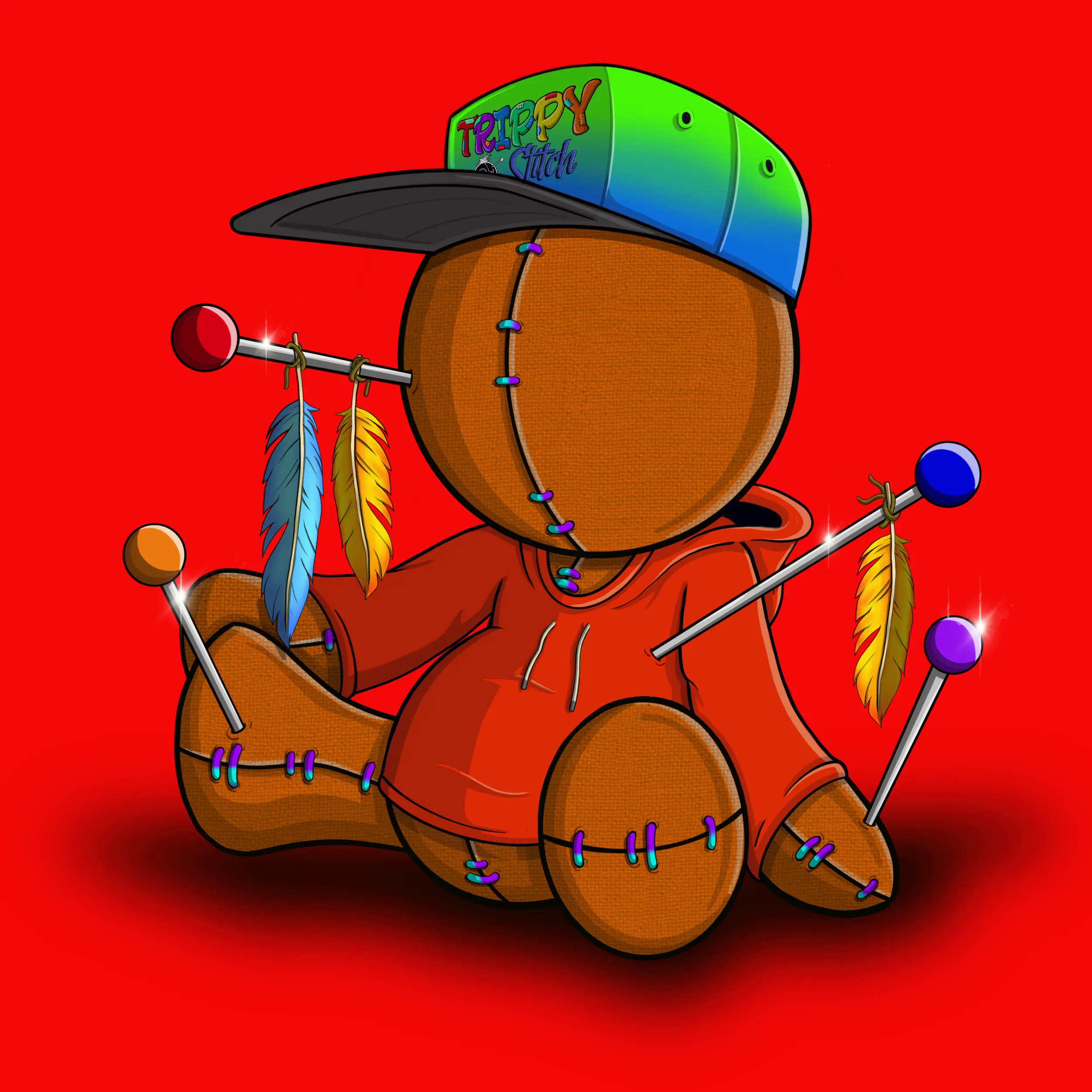 Trippy Stitch #969 NFT on Algorand