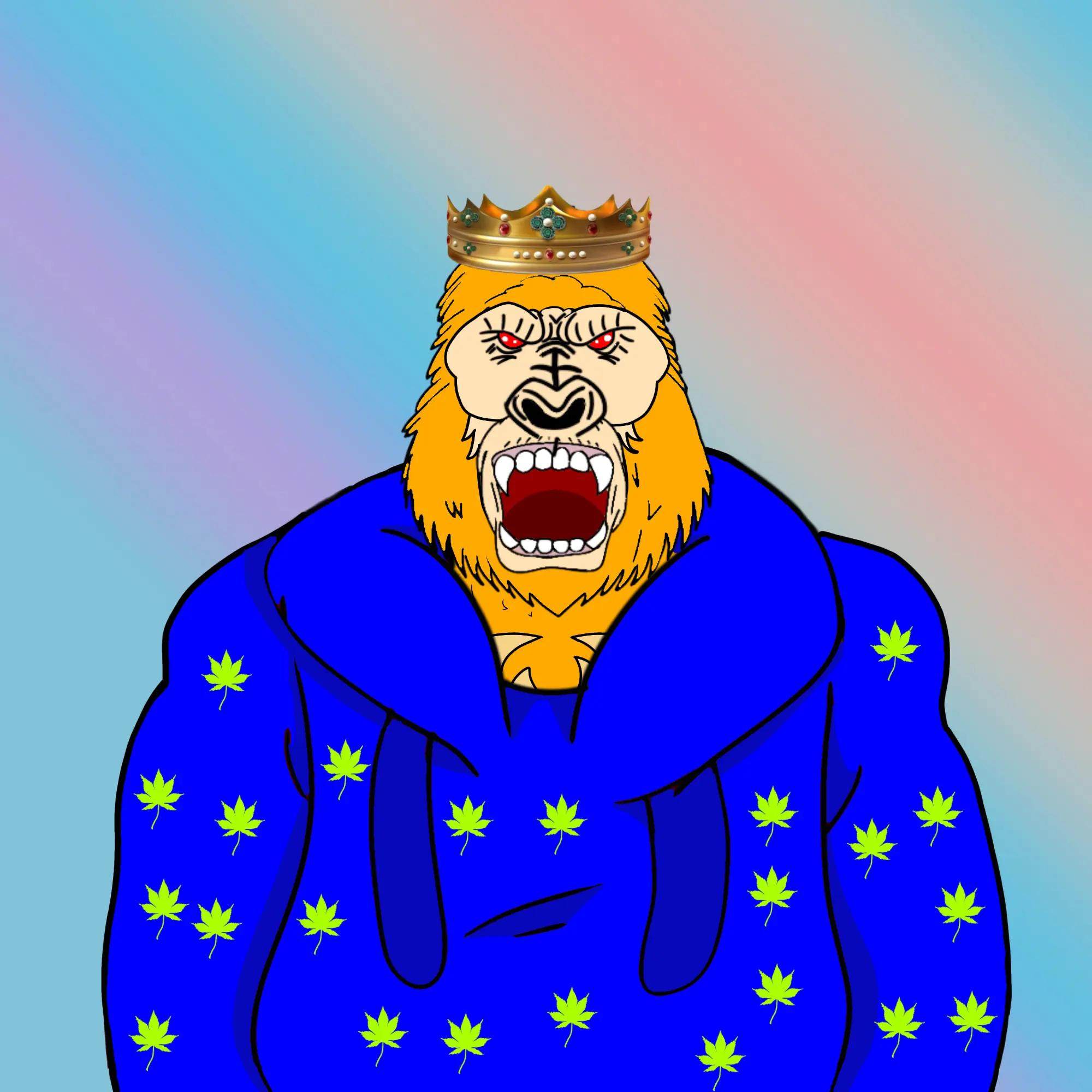 AL GORILLA #107 NFT on Algorand