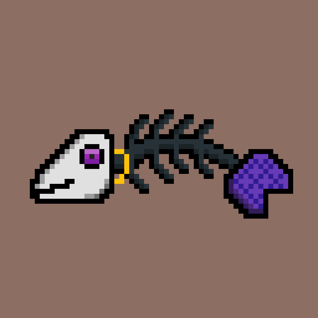 8-Bit BoneFish #582 NFT on Algorand