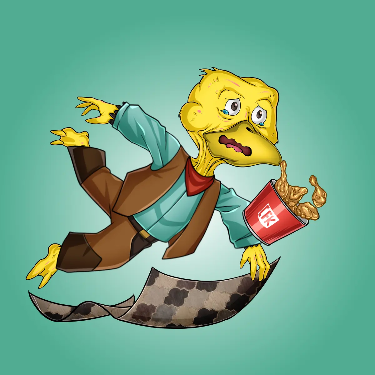 Rug Friends  #4117 NFT on Algorand