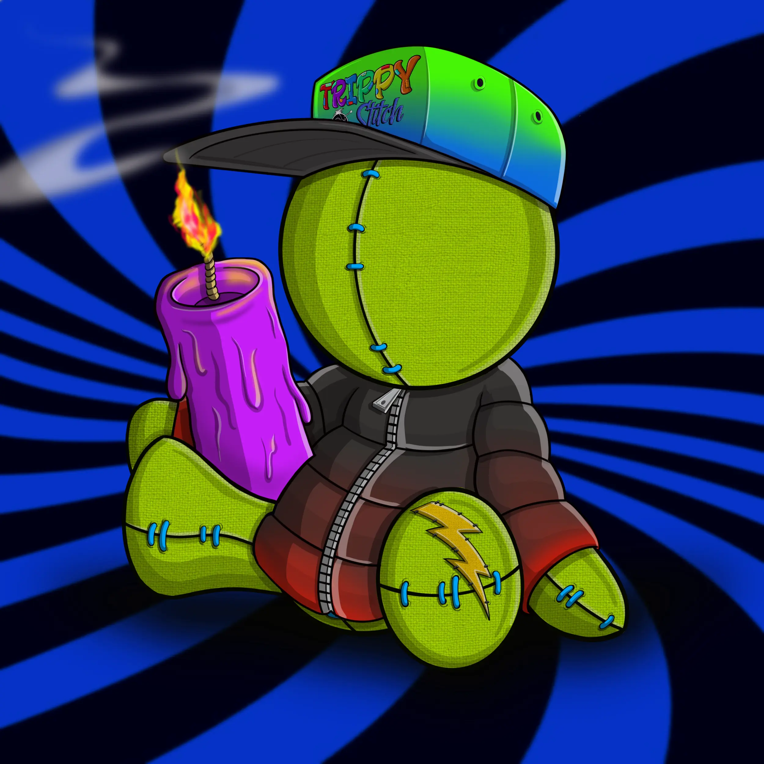 Trippy Stitch #806 NFT on Algorand