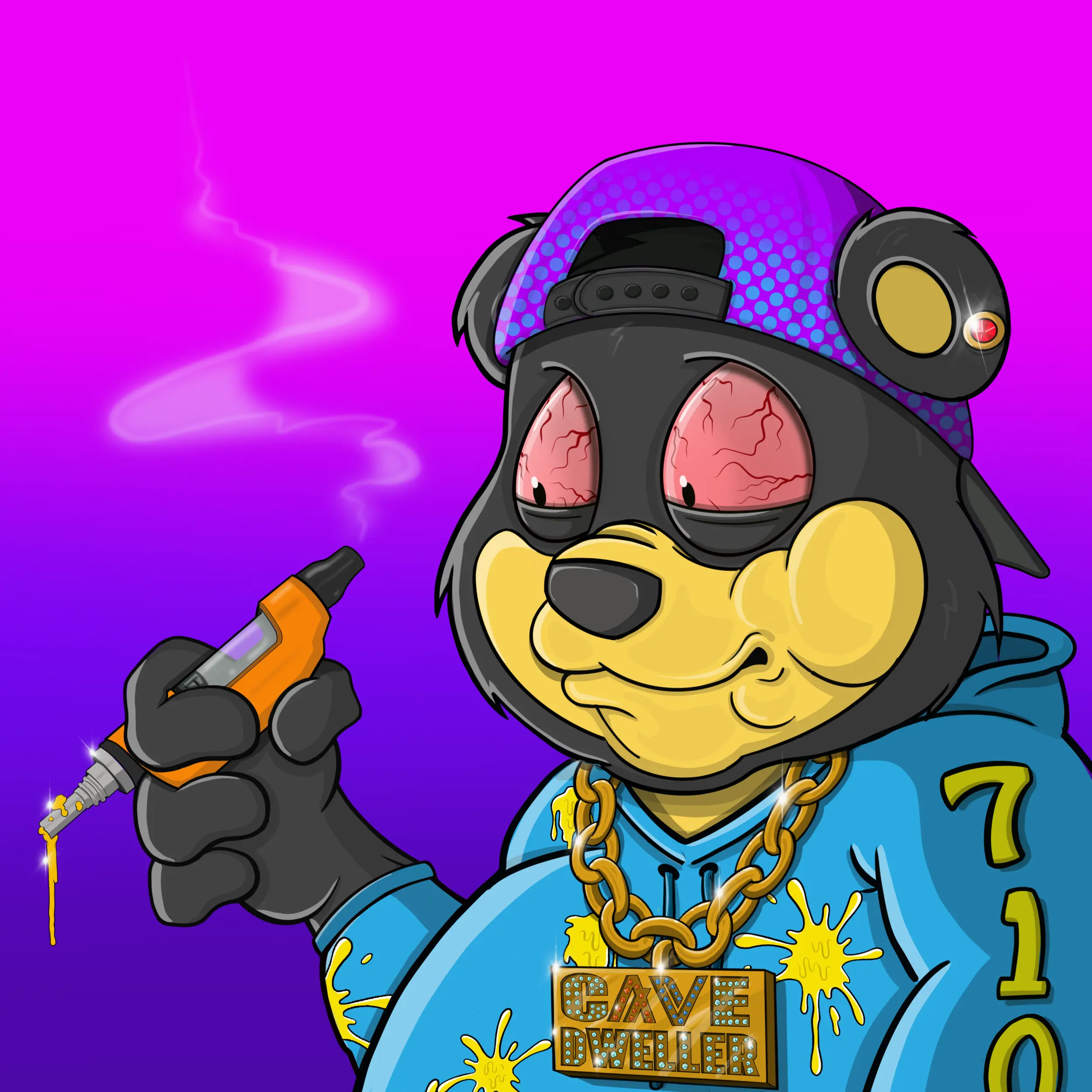 Burnin Bears #184 NFT on Algorand