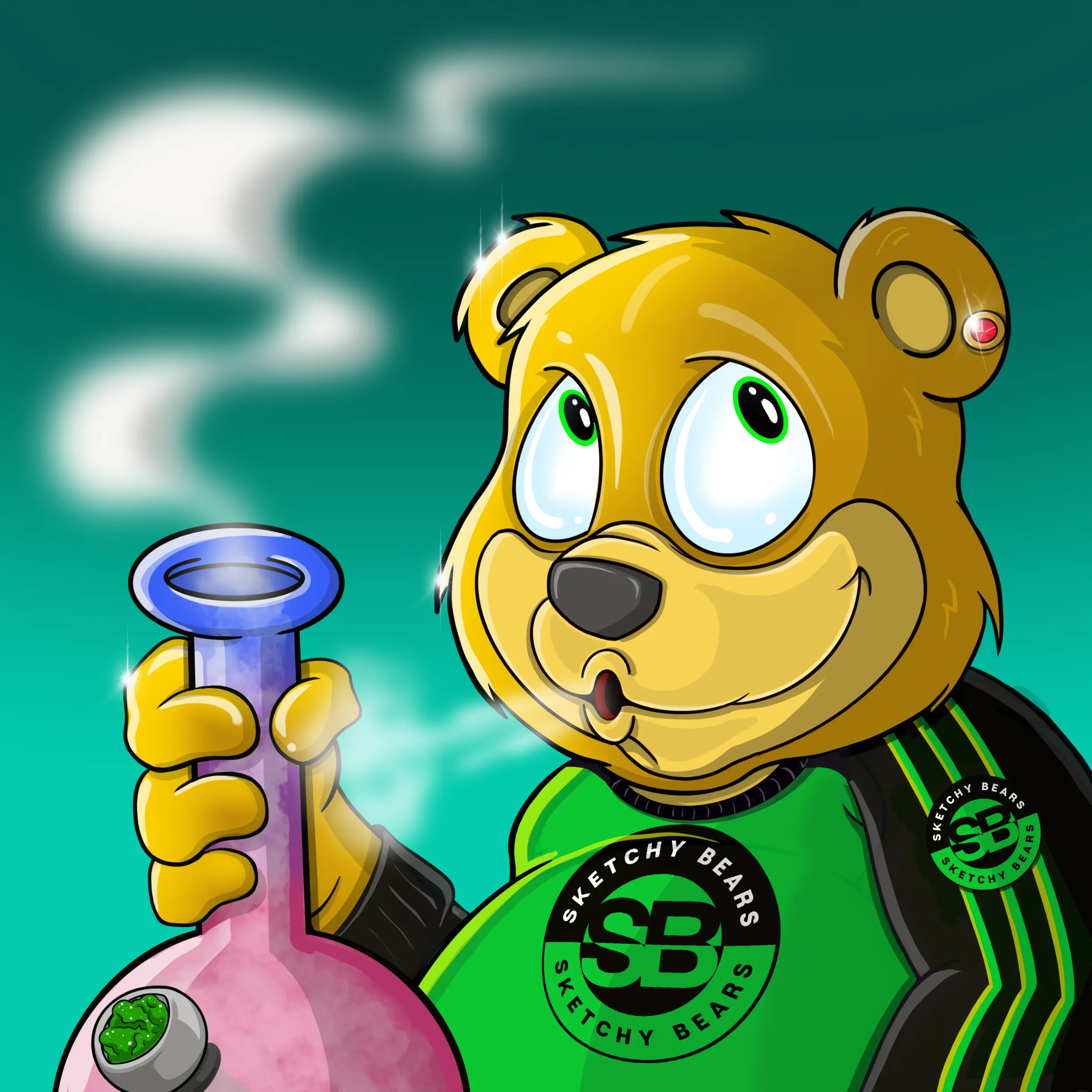 Burnin Bears #531 NFT on Algorand