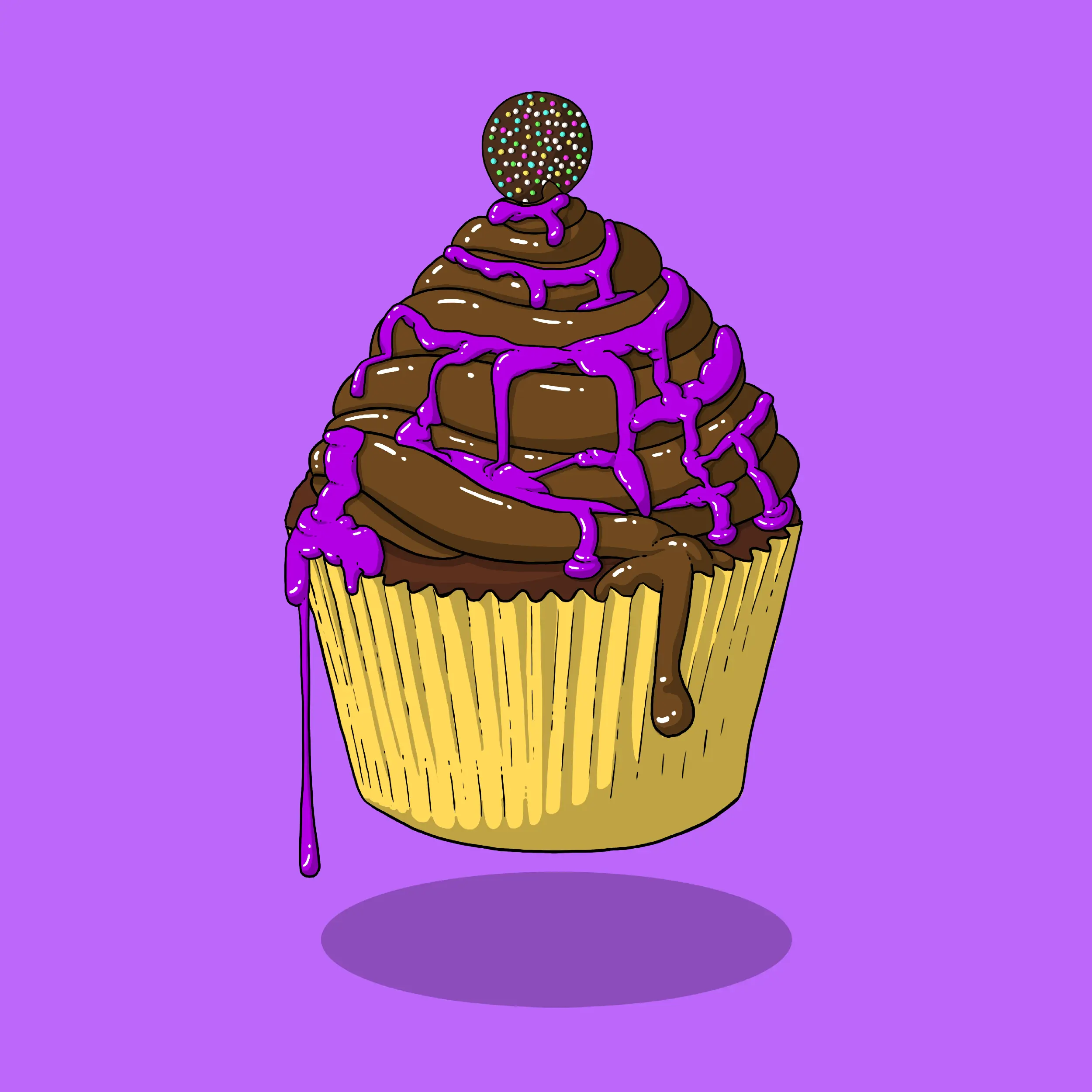 Cupcakes #154 NFT on Algorand