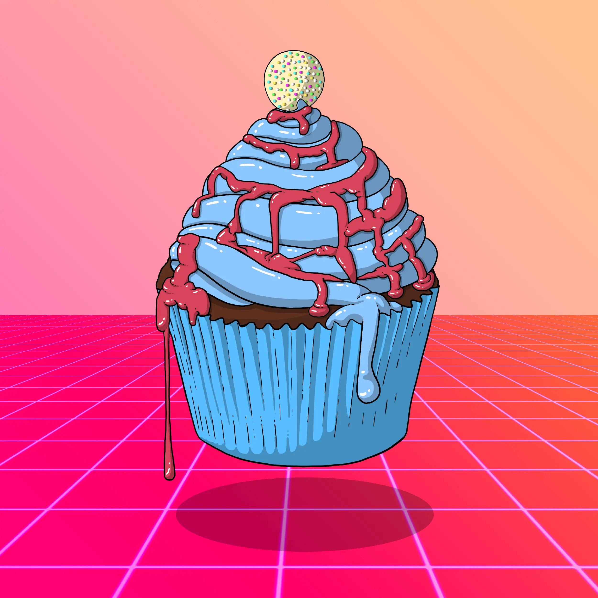 Cupcakes #155 NFT on Algorand