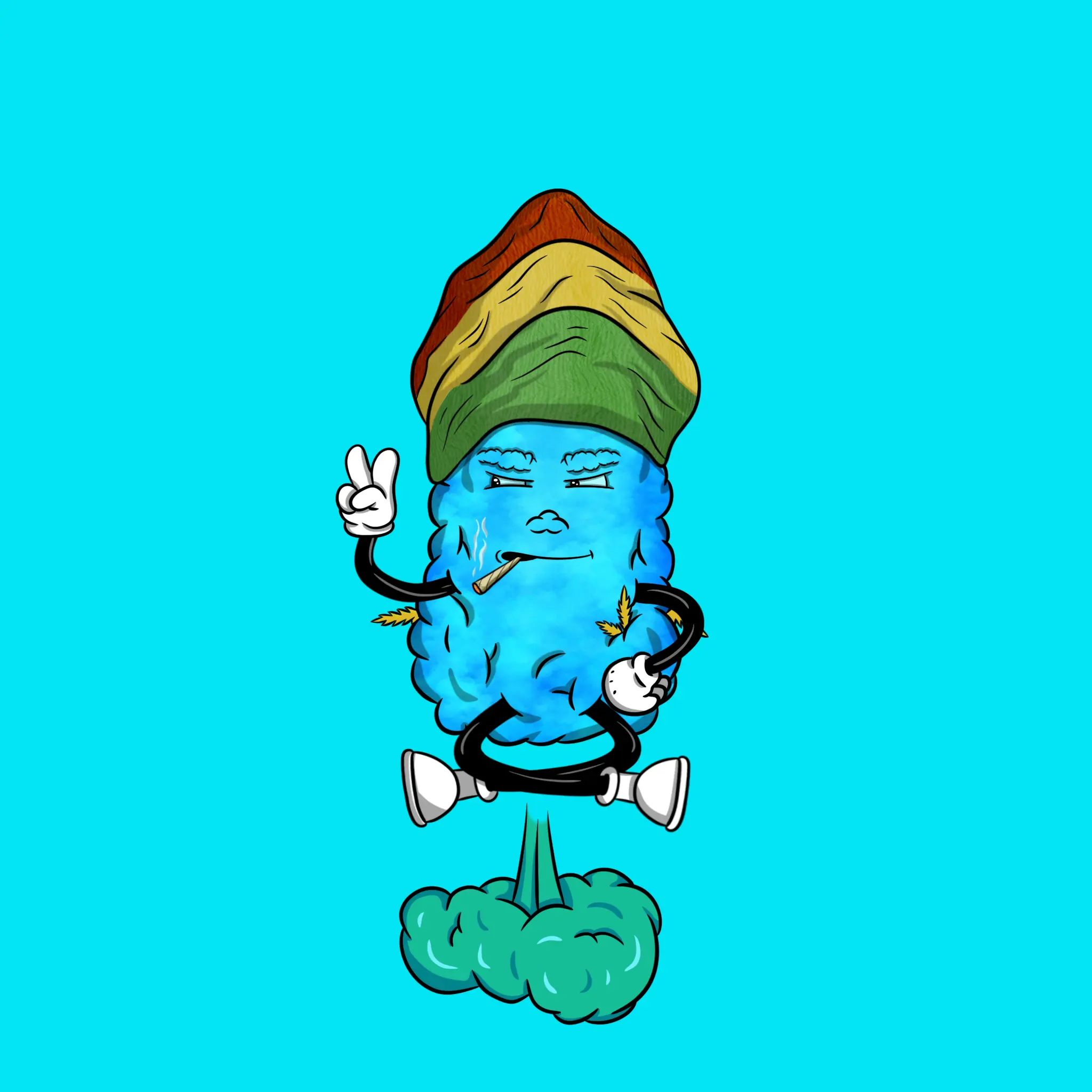 Blazing Budz #282 NFT on Algorand