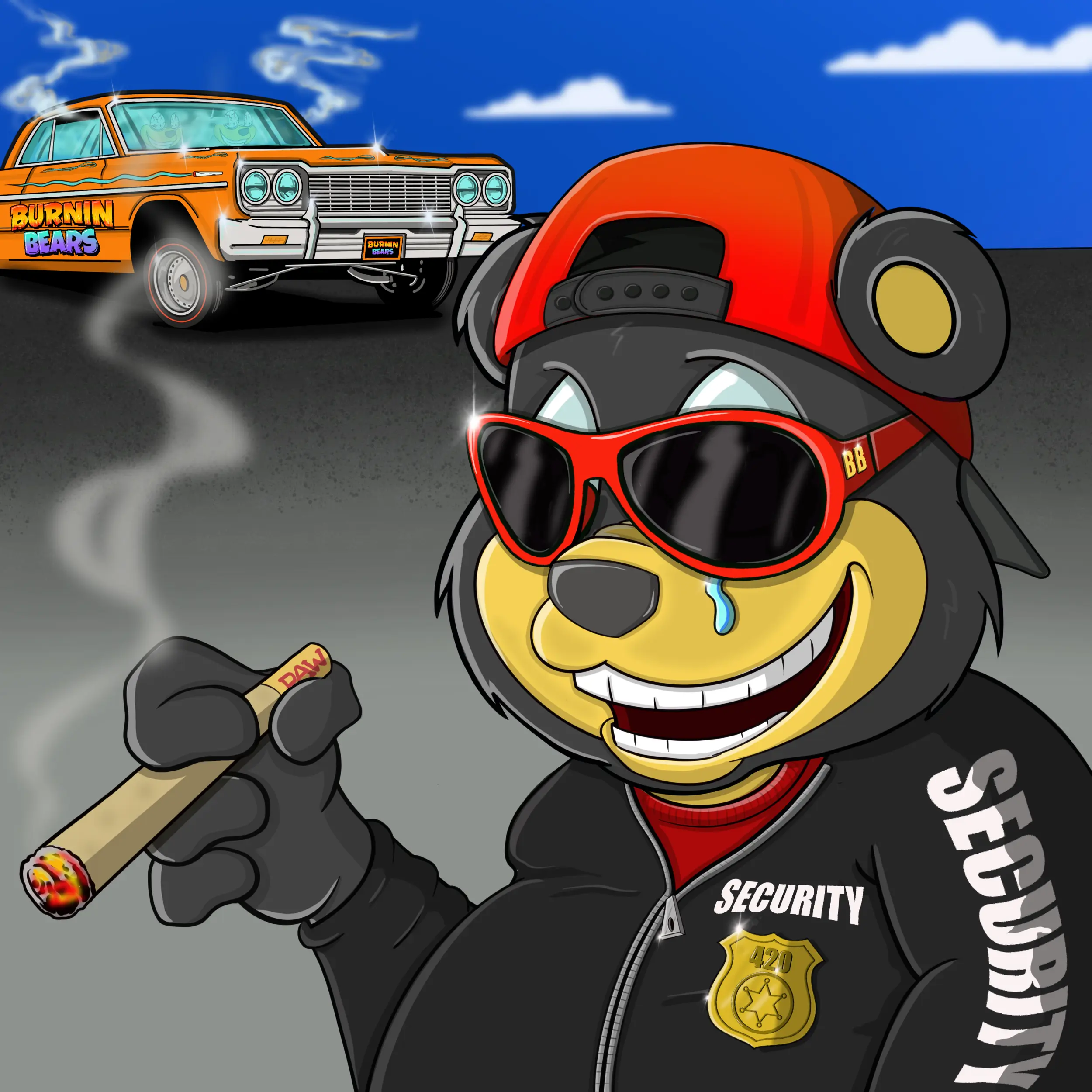 Burnin Bears #2062 NFT on Algorand