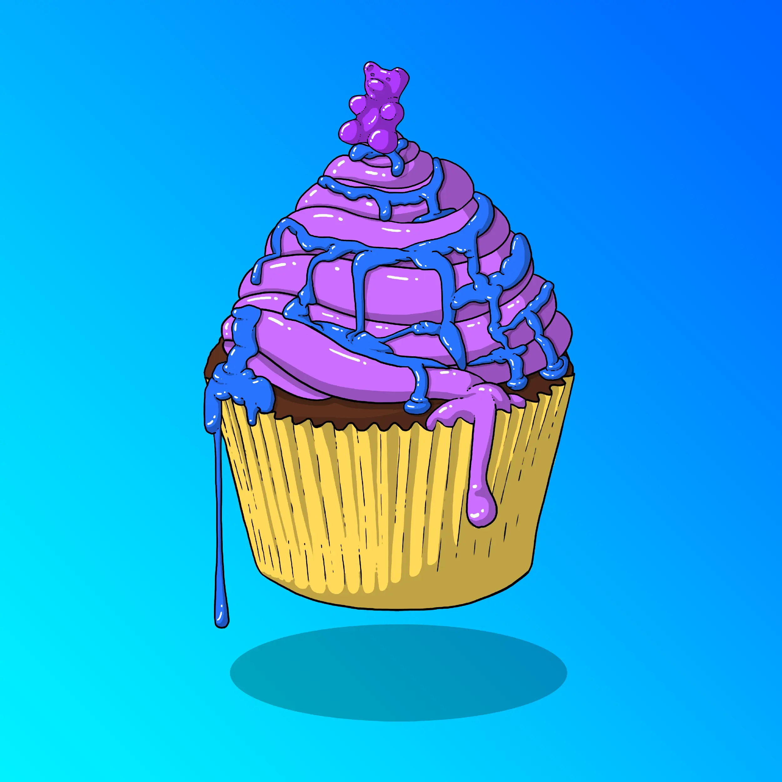 Cupcakes #86 NFT on Algorand