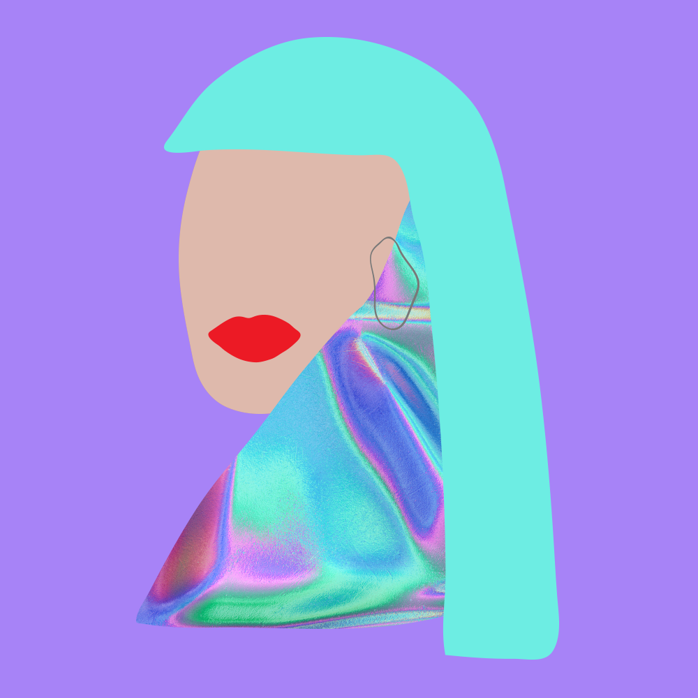 WOM4N #31 - IRIDESCENT NFT on Algorand
