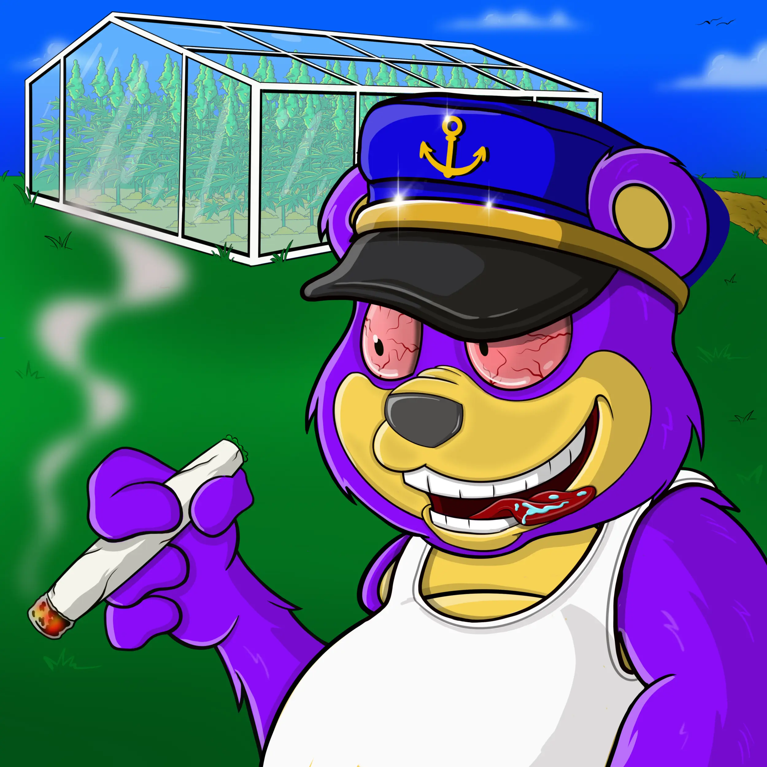 Burnin Bears #1728 NFT on Algorand