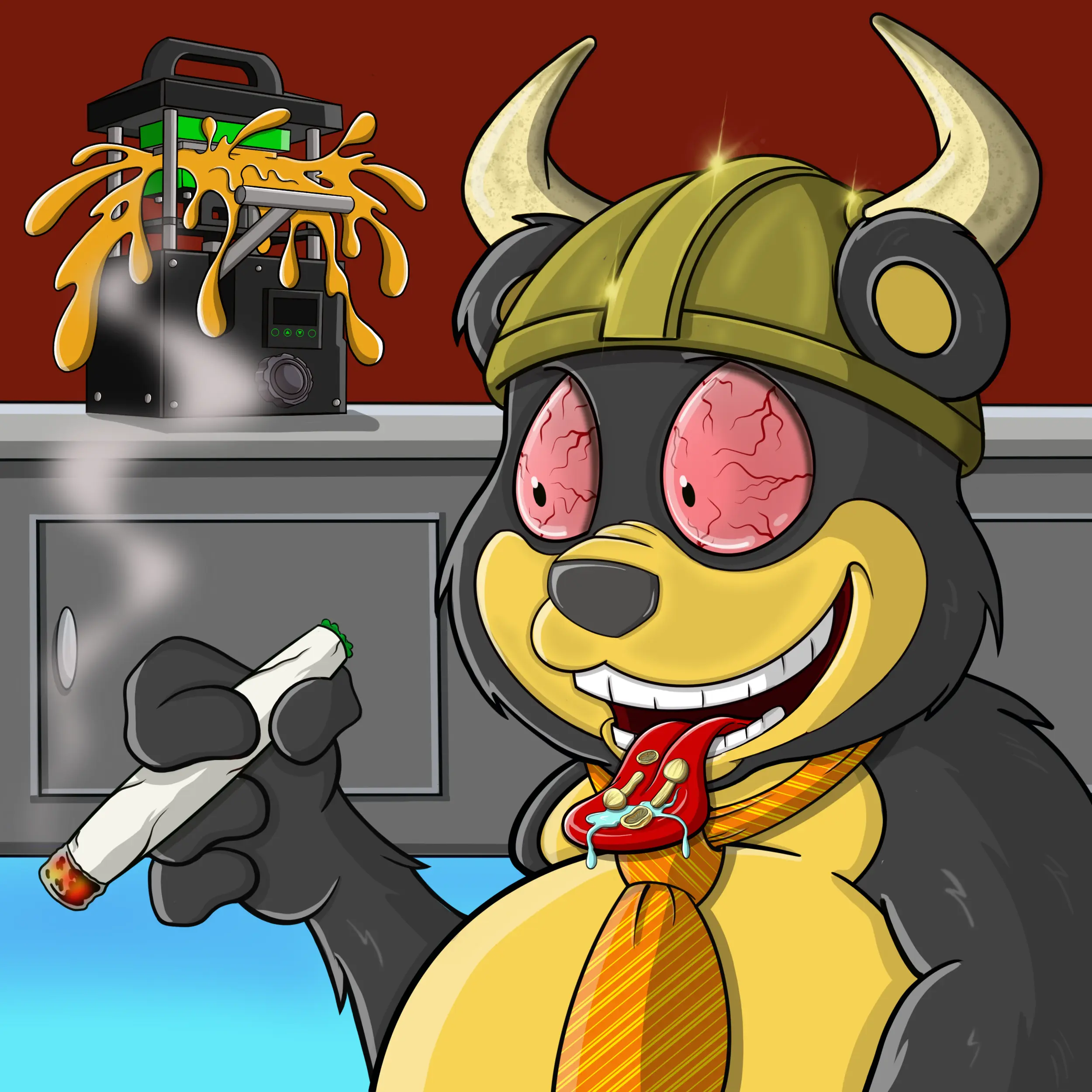 Burnin Bears #223 NFT on Algorand