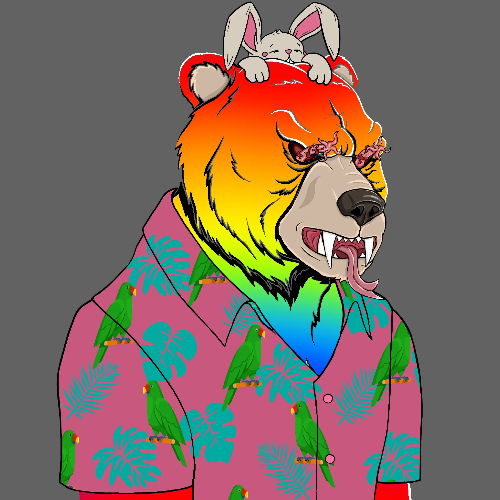 Mad Bears #1668 NFT on Algorand