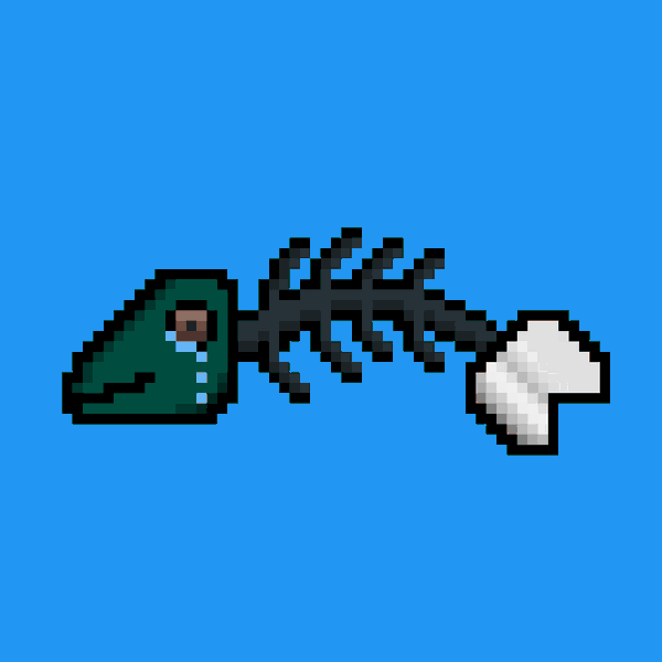 An image of 8-Bit BoneFish #25