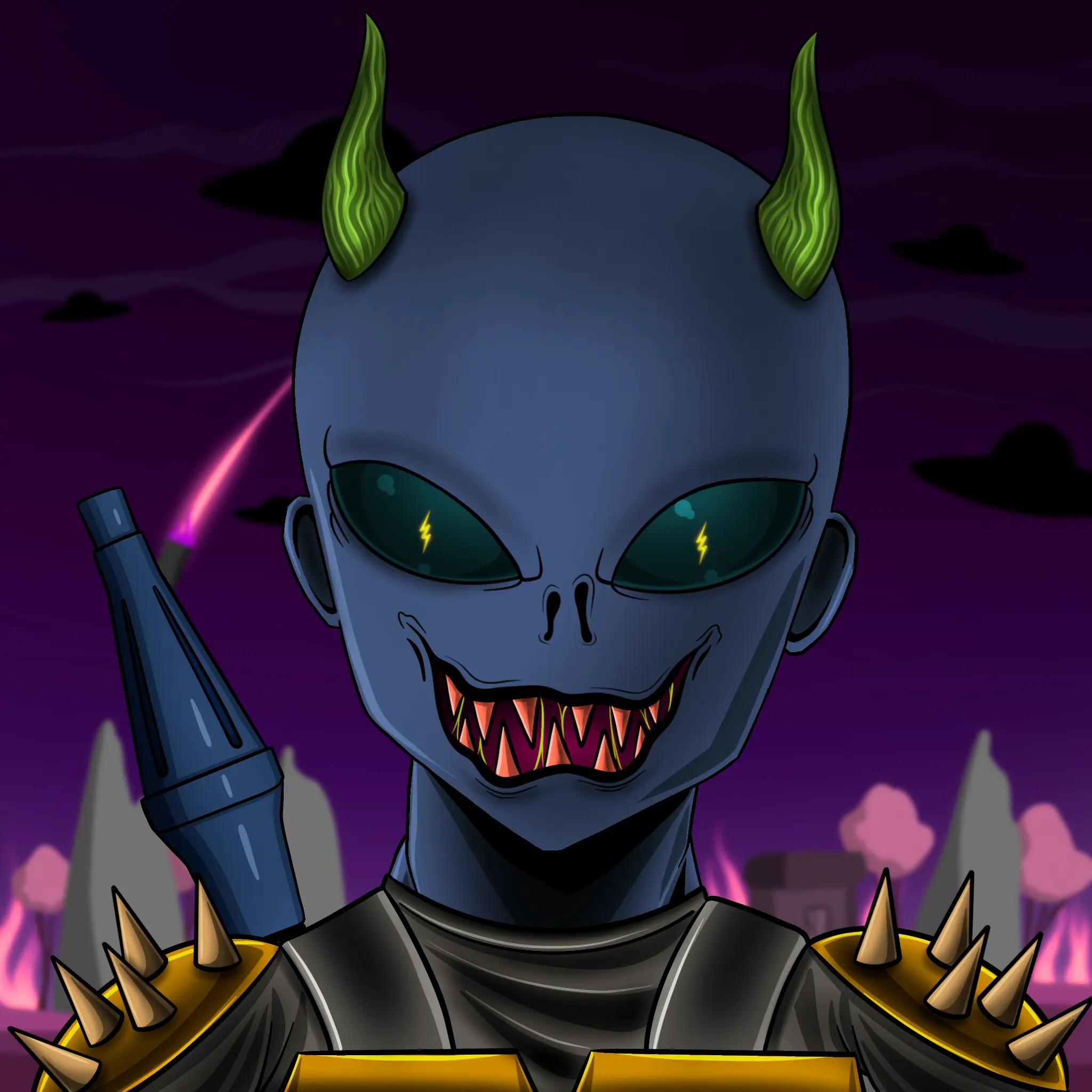 Octalien #66 NFT on Algorand