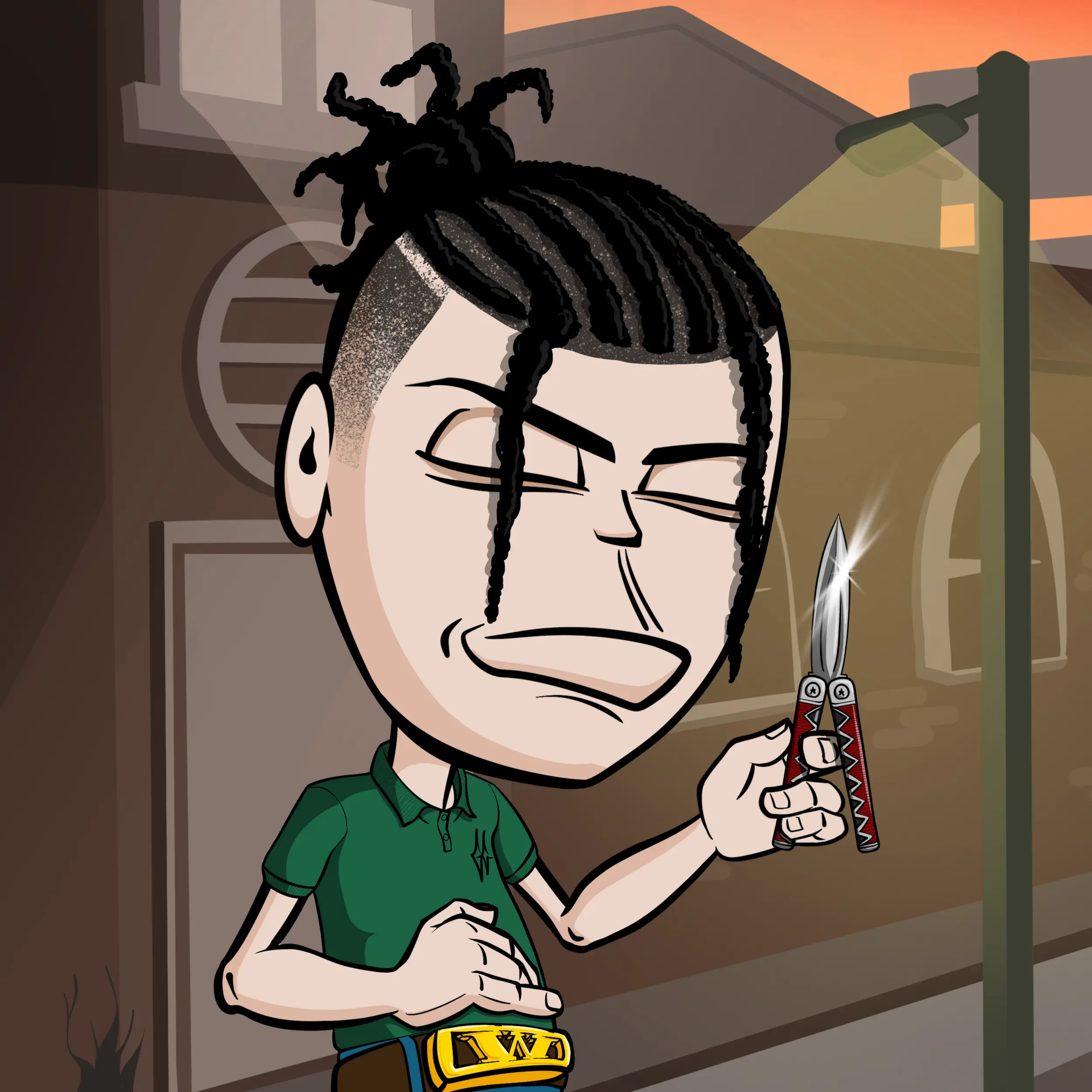 CoolCockGangs #421 NFT on Algorand