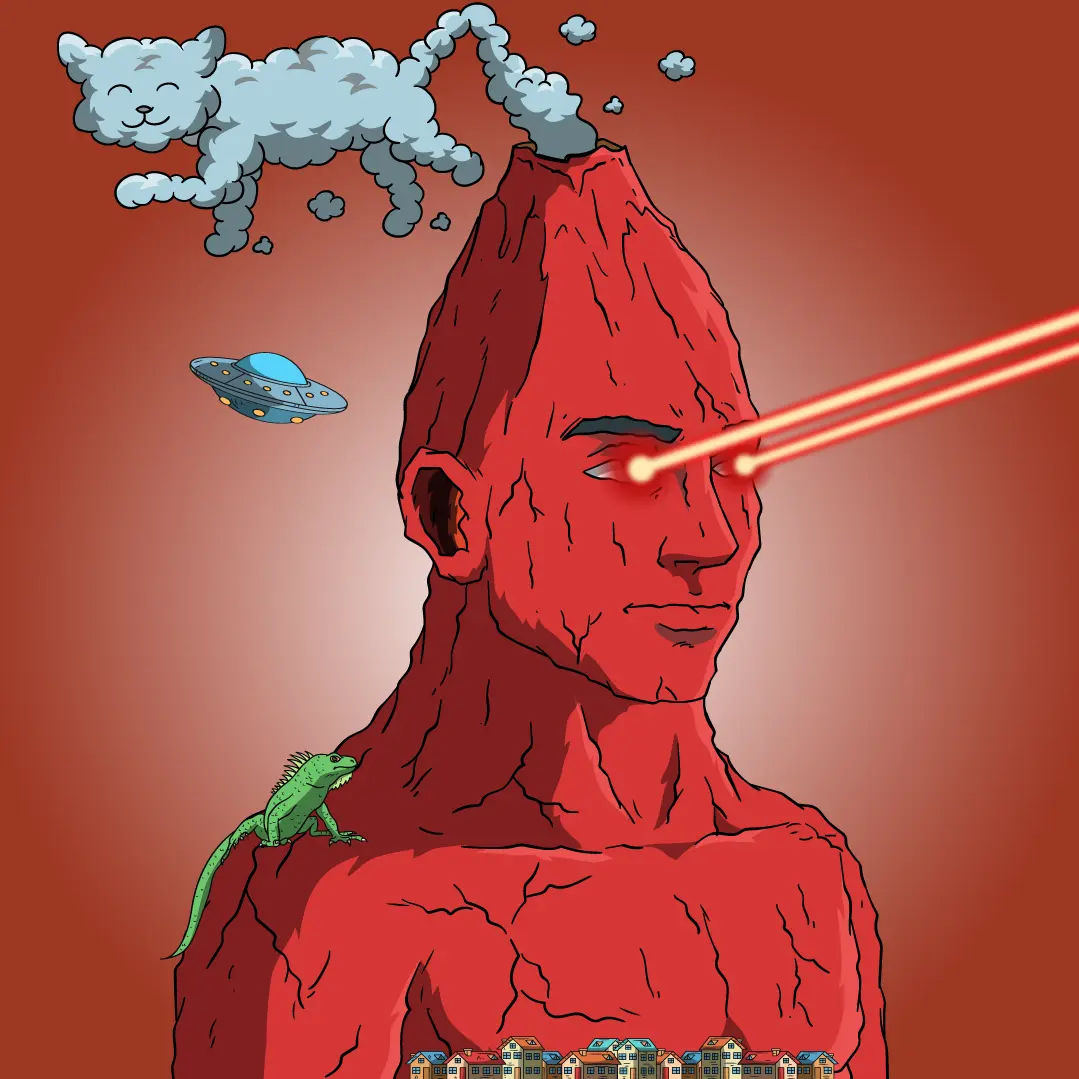 Volcano Boyz #1321 NFT on Algorand