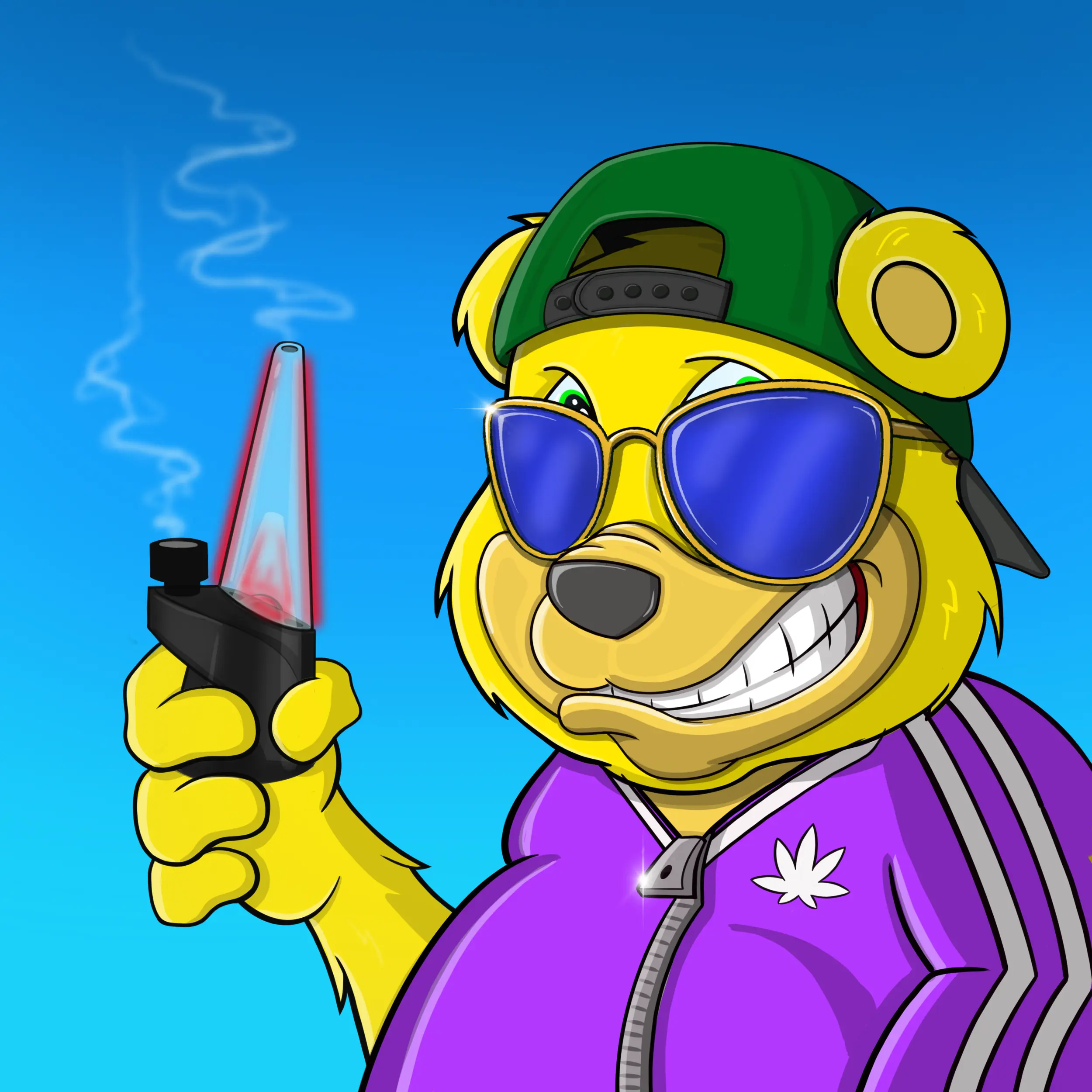 Burnin Bears #1363 NFT on Algorand