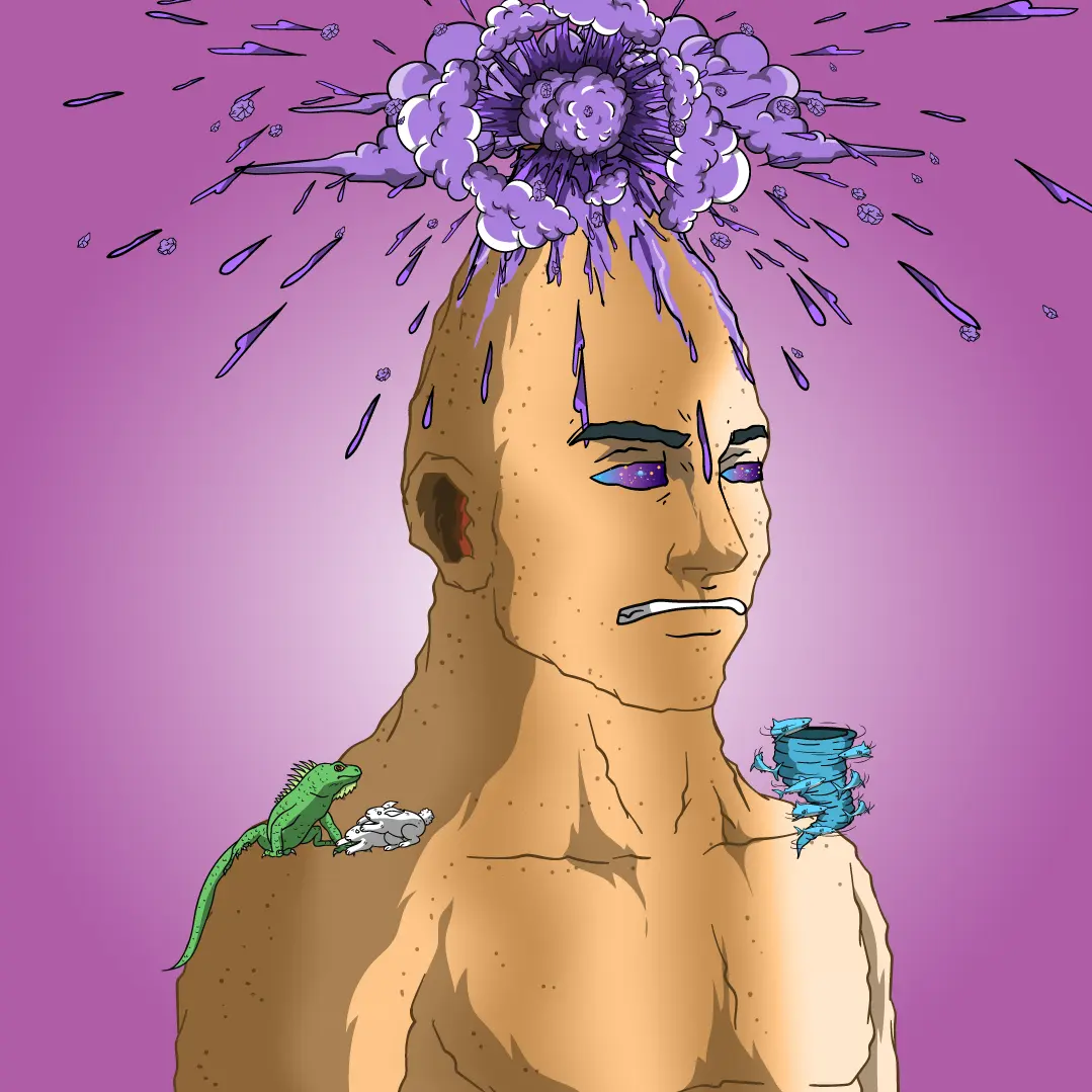 Volcano Boyz #1085 NFT on Algorand