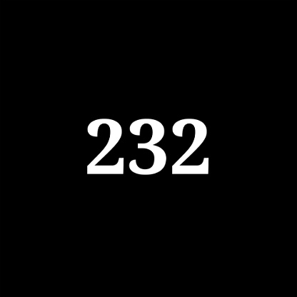 Number 232