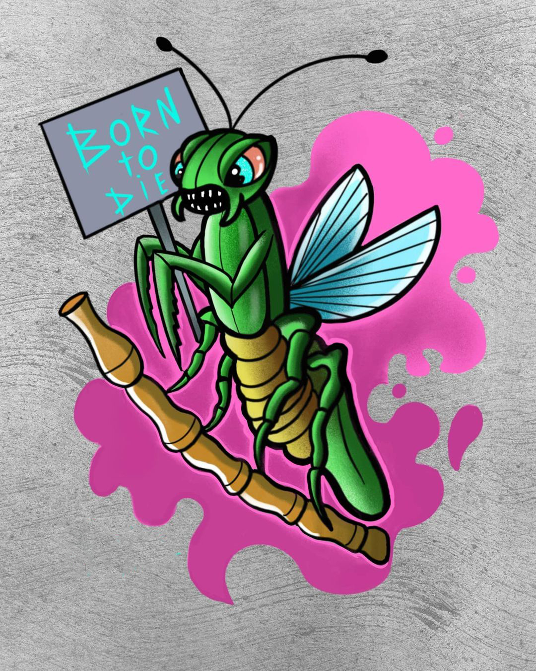 Mystical Mantis #37 NFT on Algorand