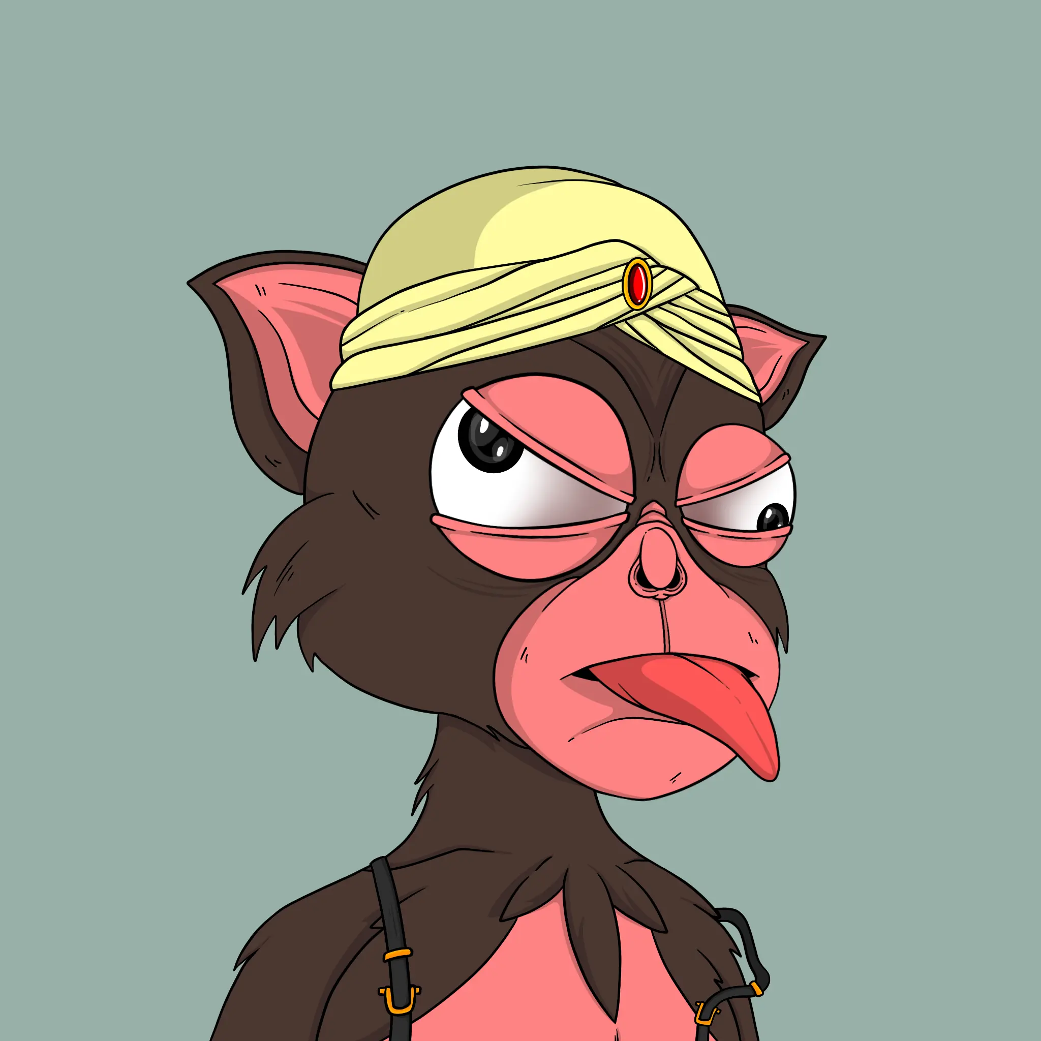 Trendy Tarsier #2736 NFT on Algorand