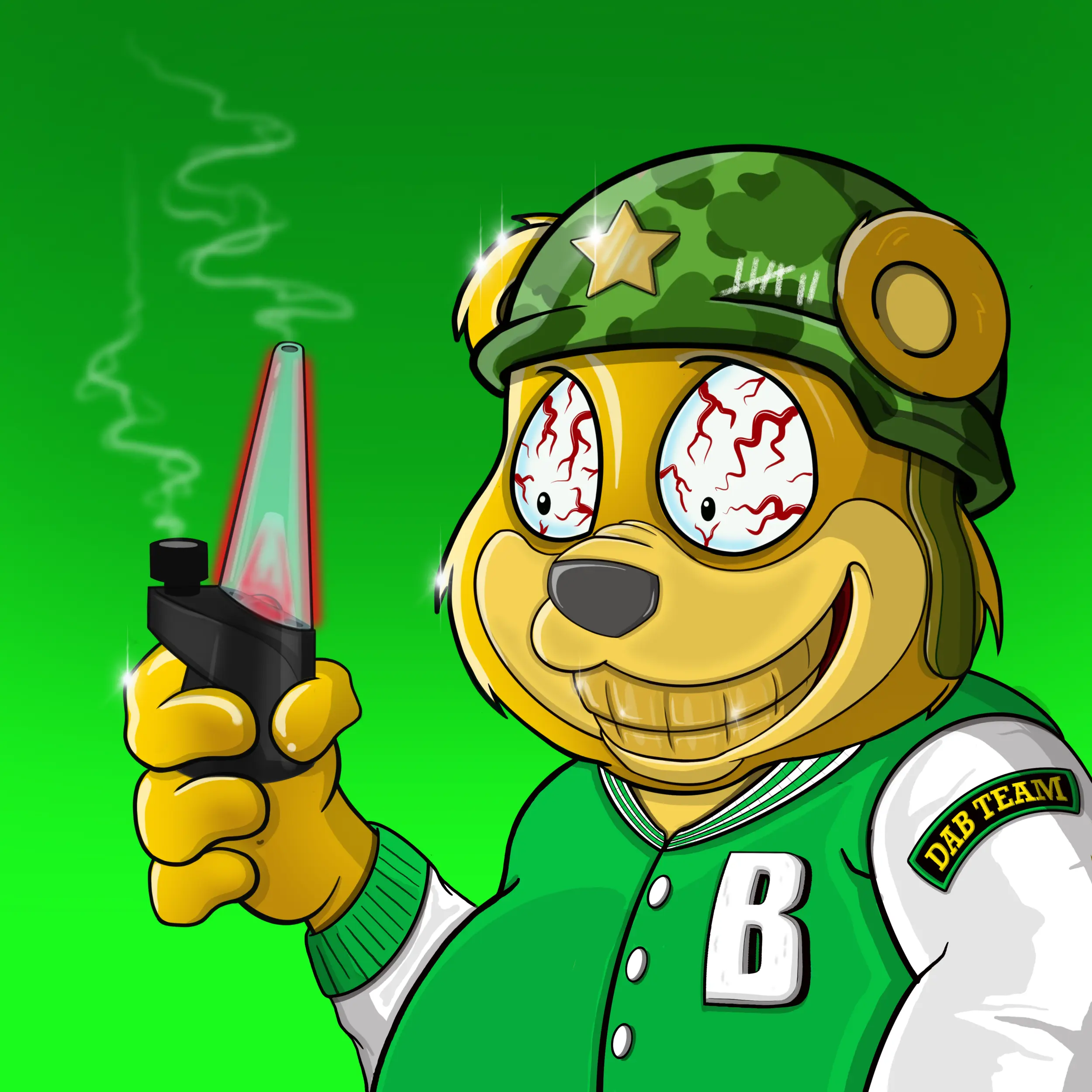 Burnin Bears #717 NFT on Algorand