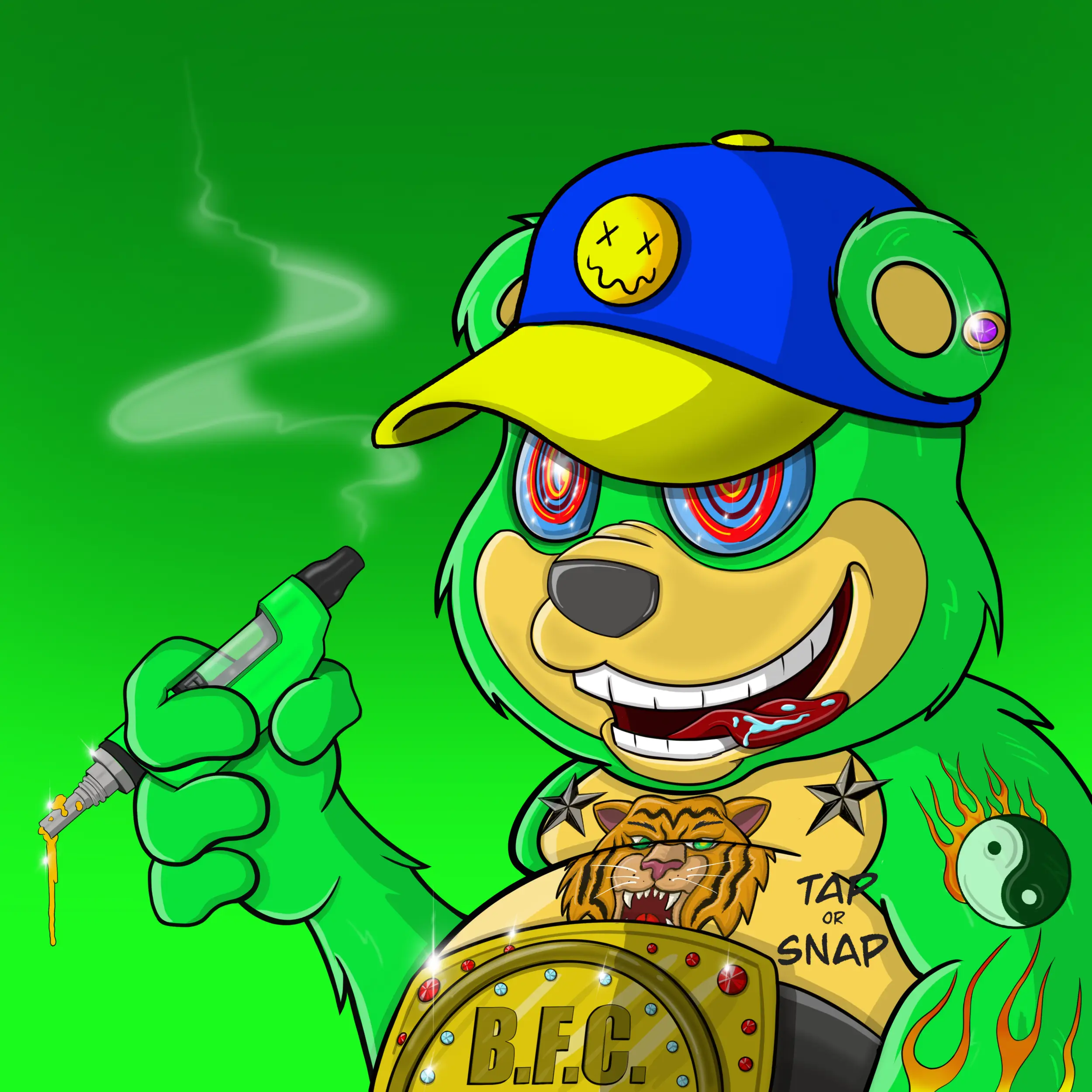 Burnin Bears #1774 NFT on Algorand