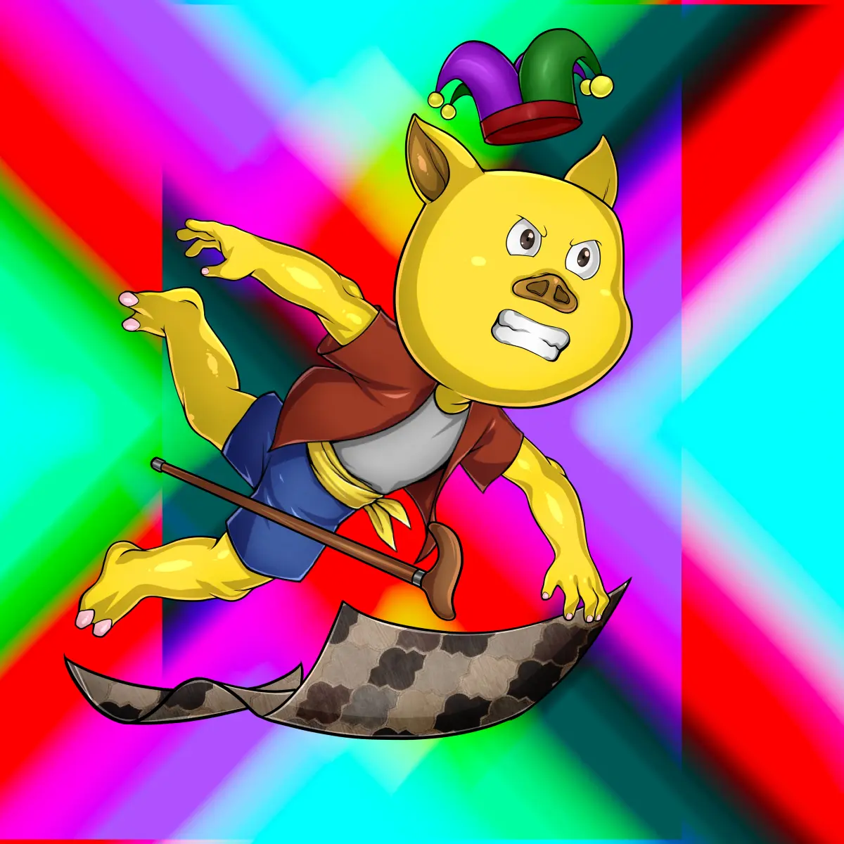 Rug Friends  #2277 NFT on Algorand