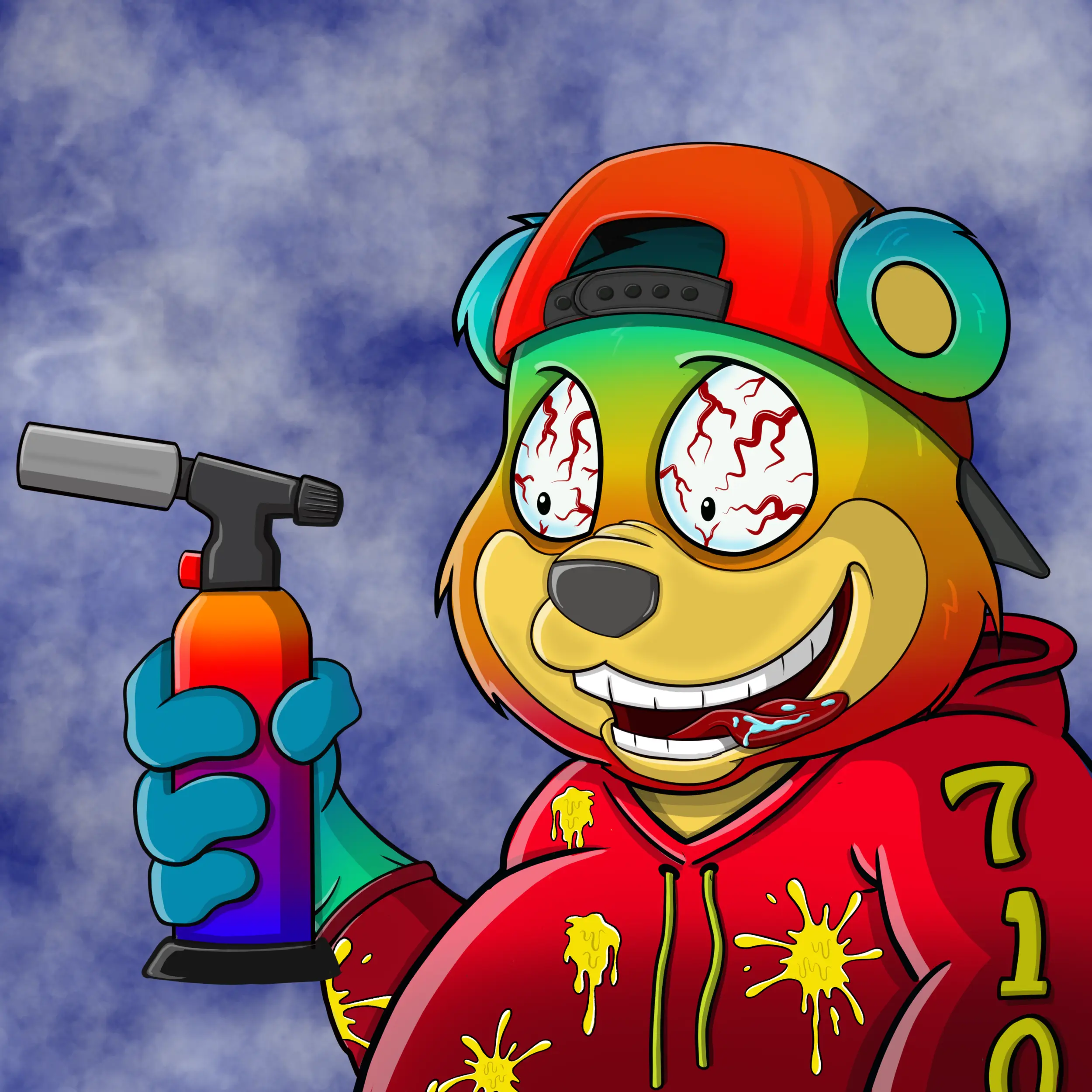 Burnin Bears #800 NFT on Algorand