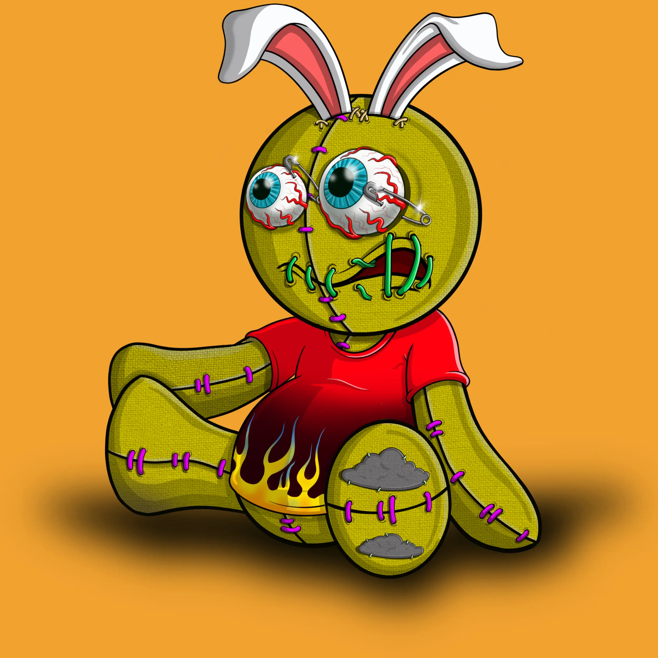 Trippy Stitch #1049 NFT on Algorand