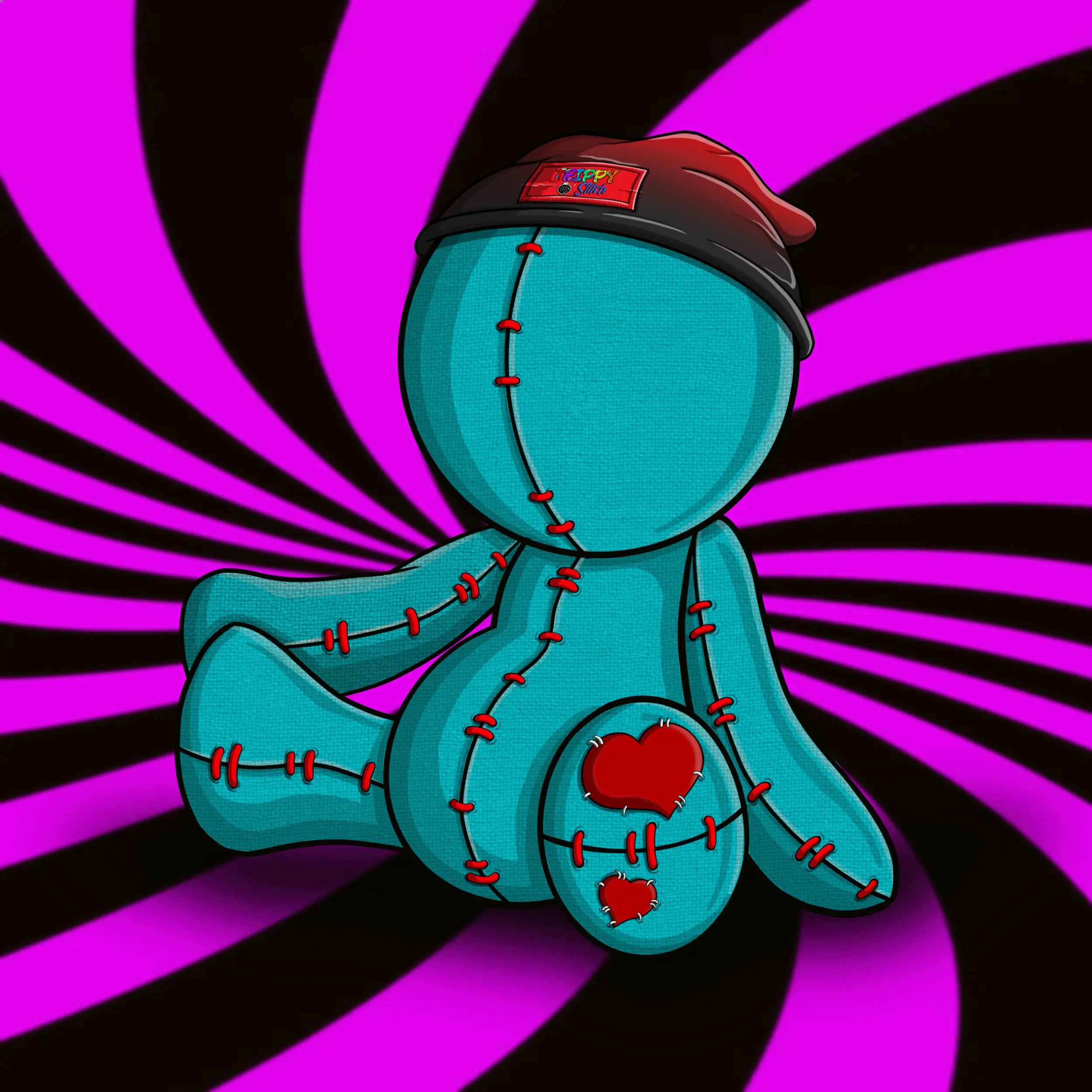 Trippy Stitch #1035 NFT on Algorand