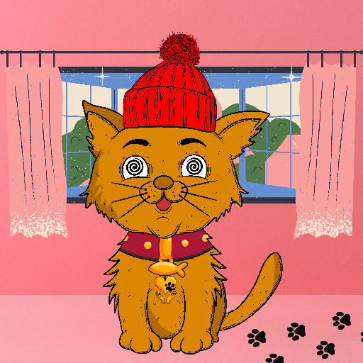 Happy Hoomens Cat#0527 NFT on Algorand