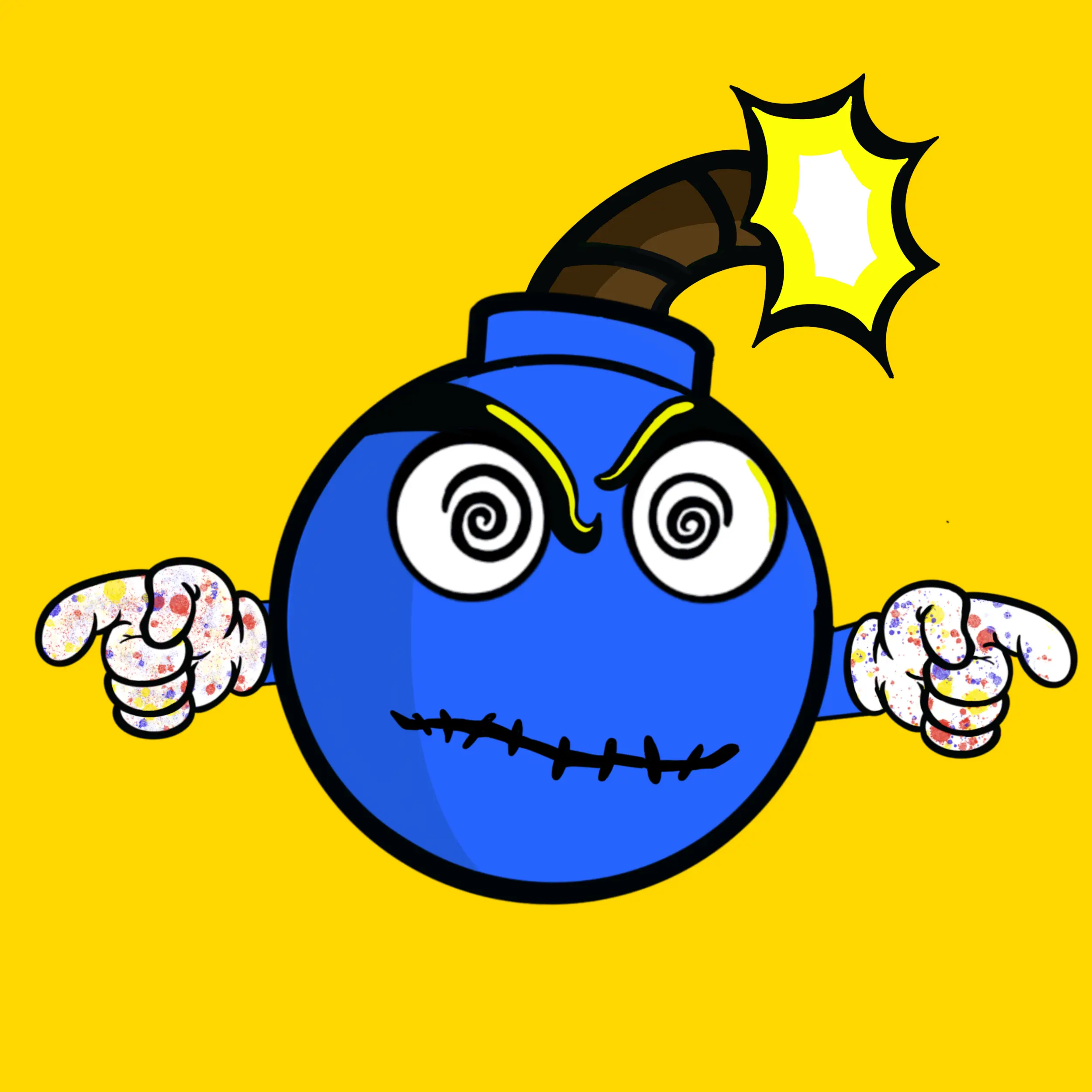 Crypto Bomber Krew #614 NFT on Algorand