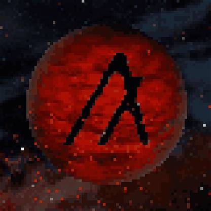The Algo Planet Pixel Art