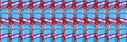 Blue "SLURPE" Banner