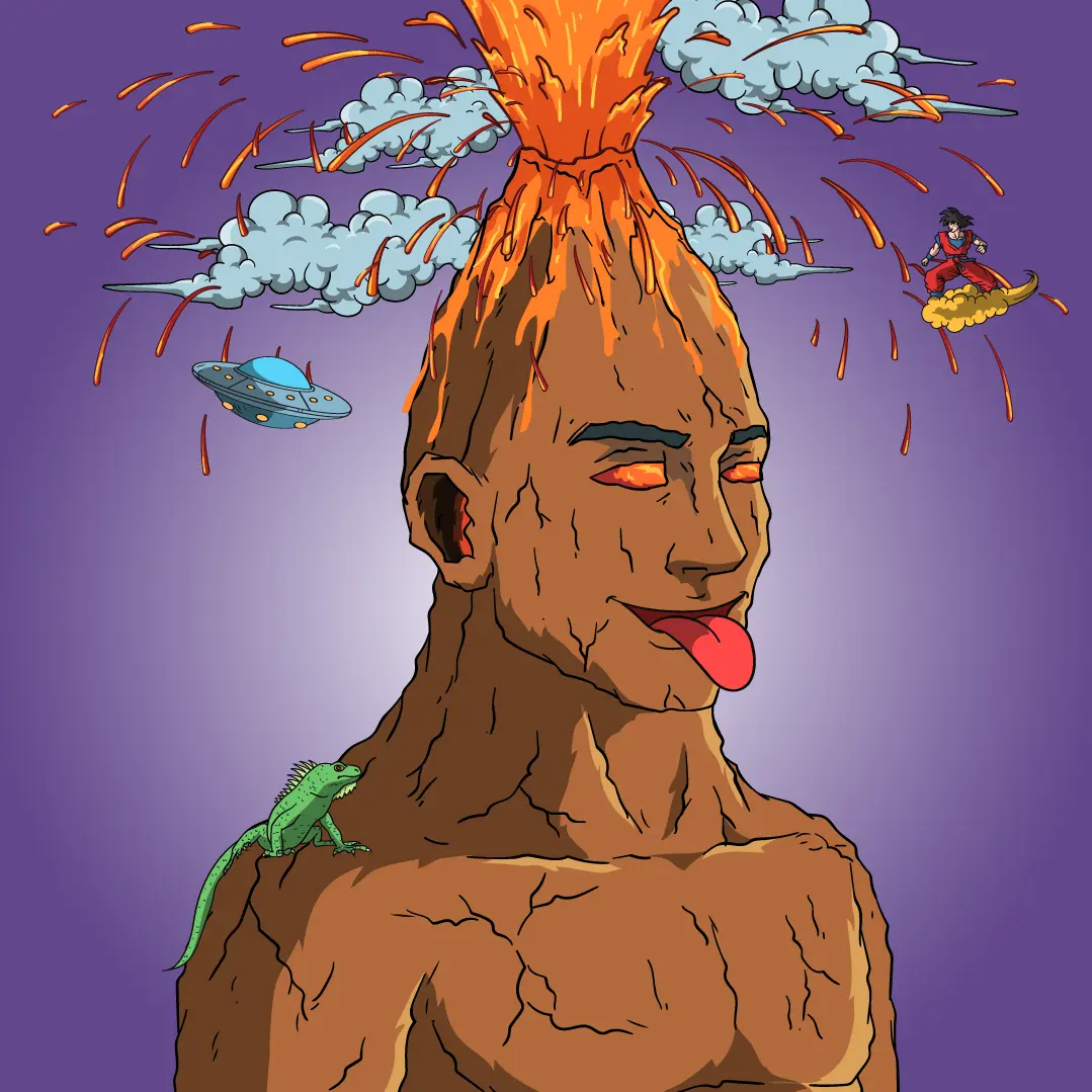 Volcano Boyz #1184 NFT on Algorand