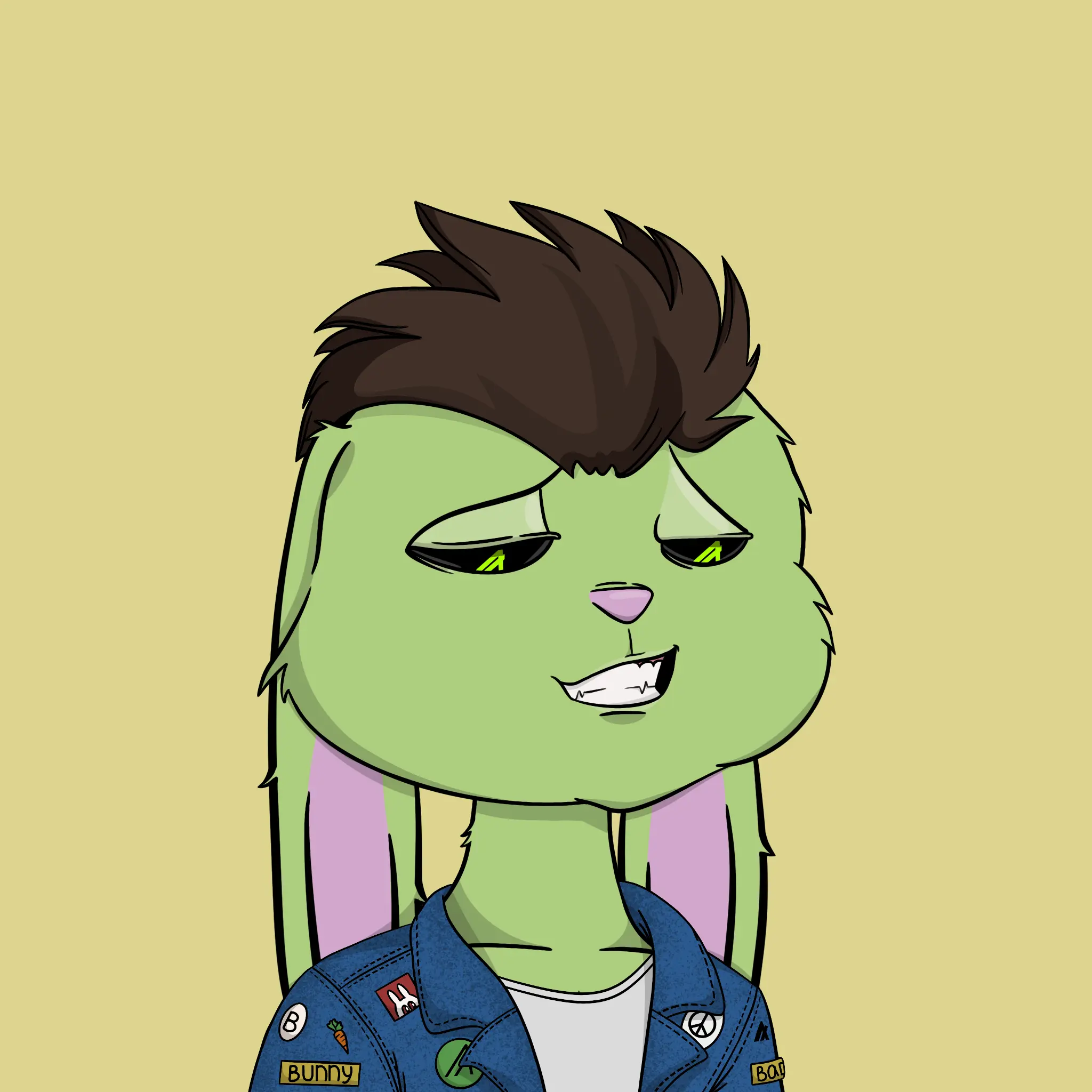 Bad Bunny Society #3075 NFT on Algorand