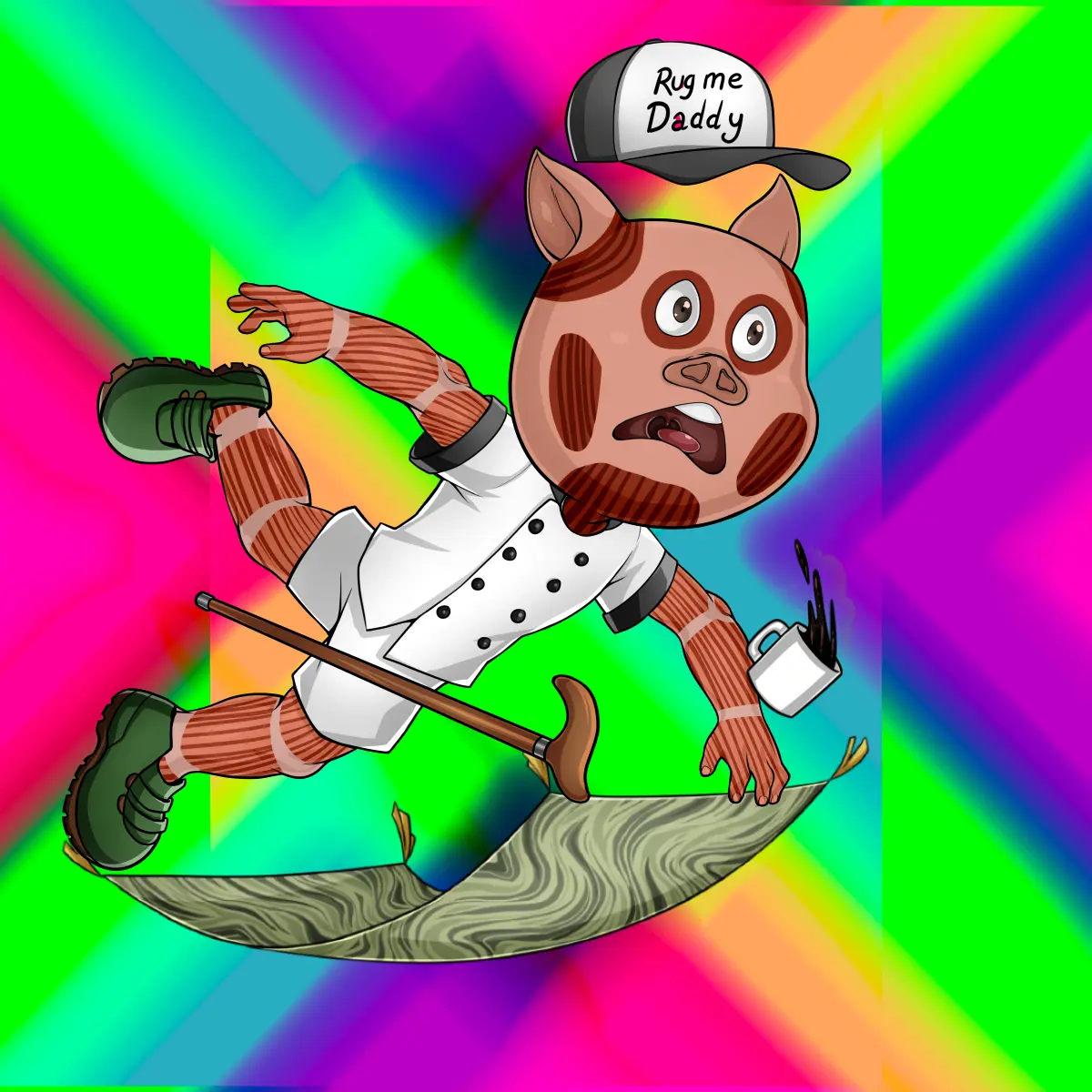 Rug Friends  #3067 NFT on Algorand