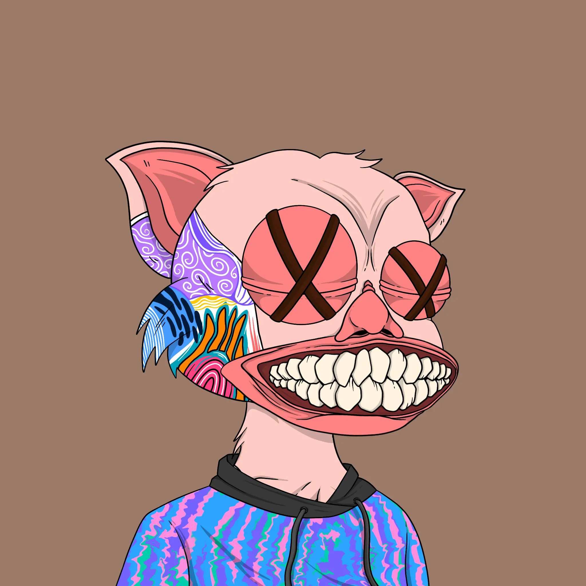 Trendy Tarsier #823 NFT on Algorand