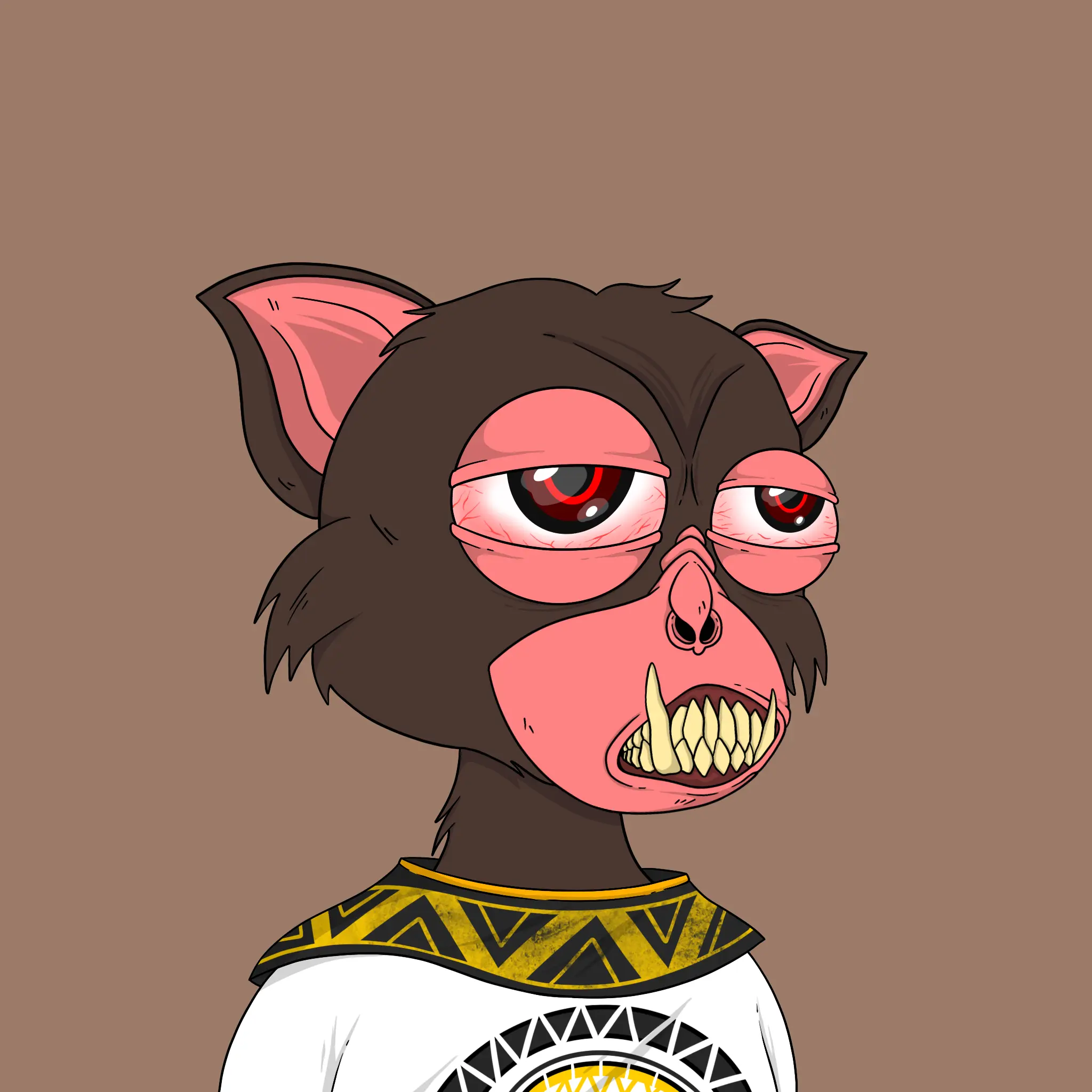 Trendy Tarsier #2866 NFT on Algorand