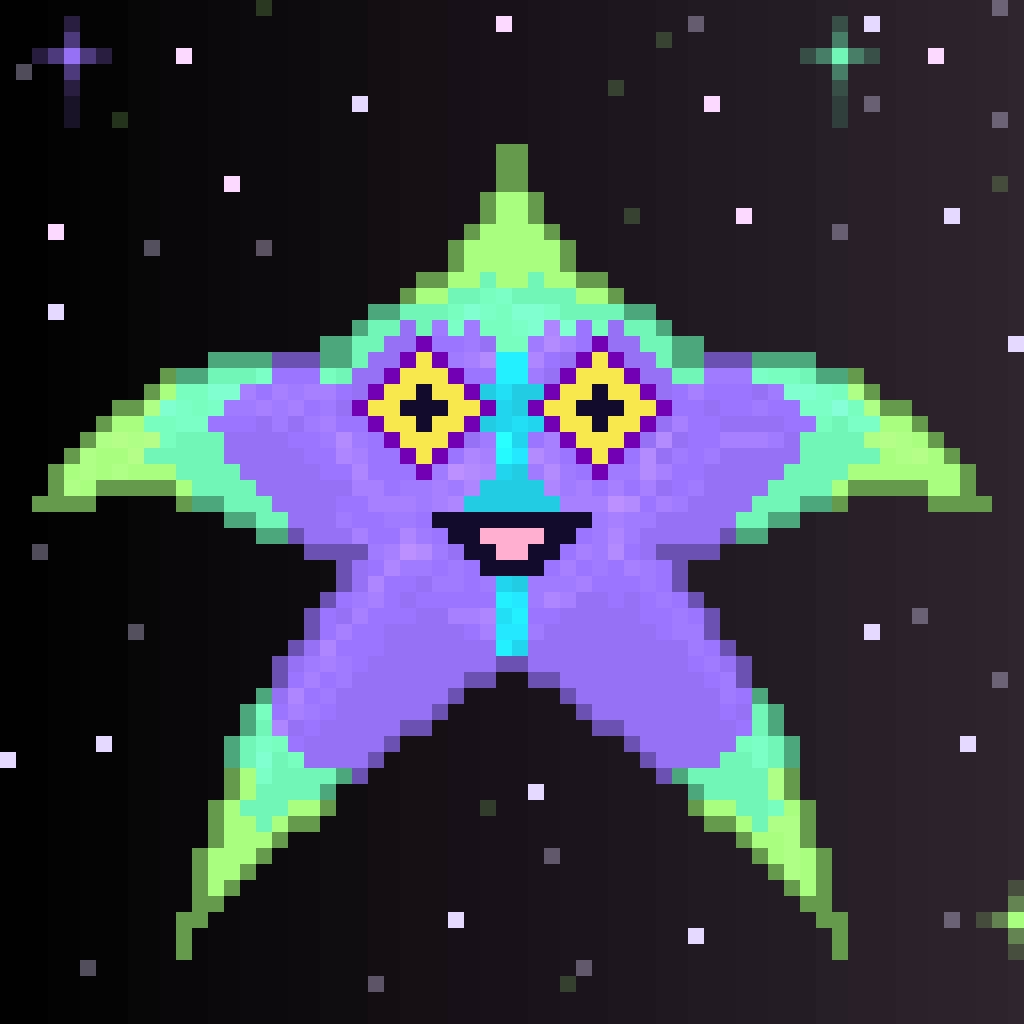 Algolien #16 common × Star NFT on Algorand